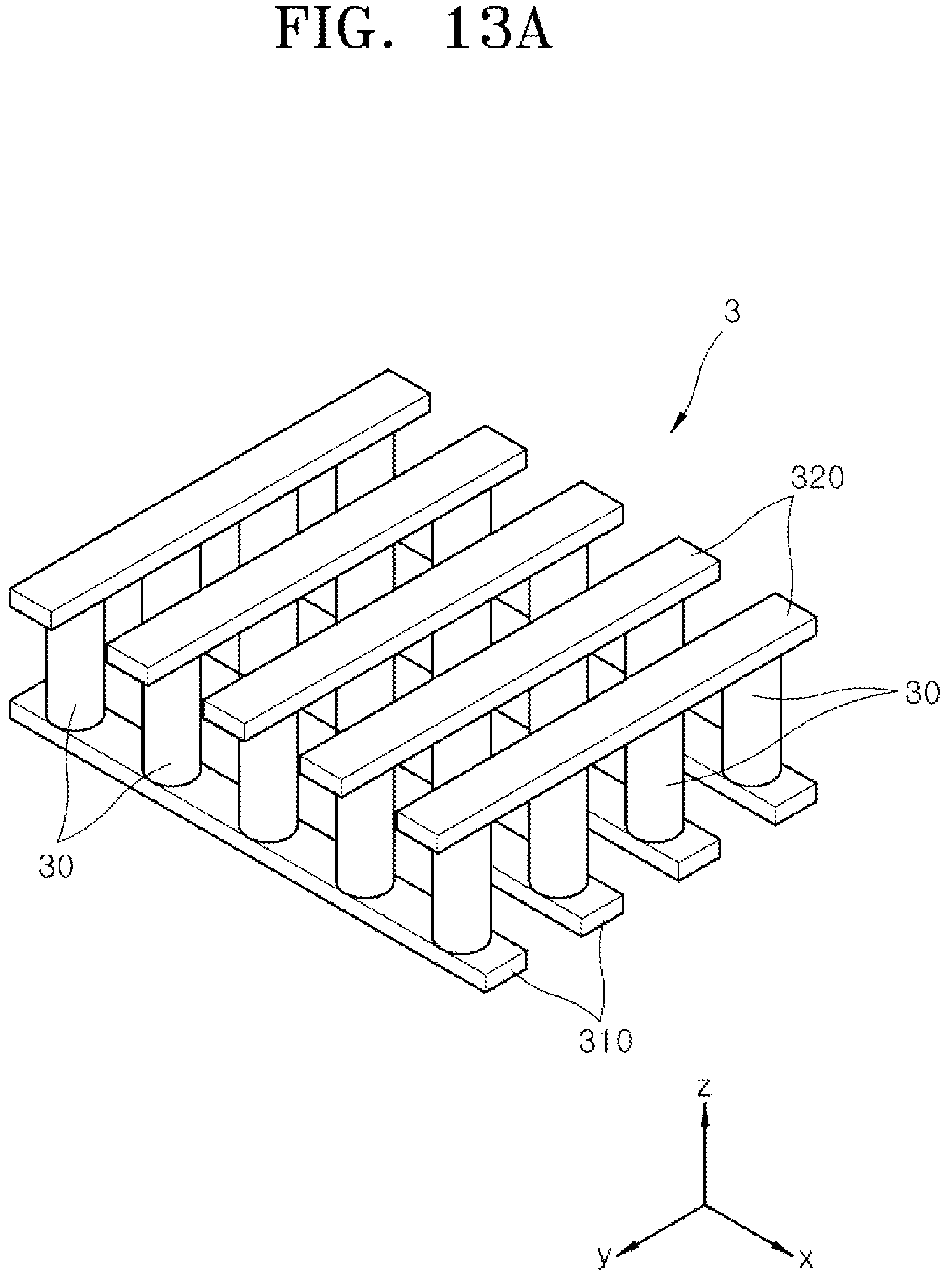 Patent US12329047 Figure 17 – Semiconductor device including resistance change layer and metal particle-embedded metal-organic framework layer and method of manufacturing the same