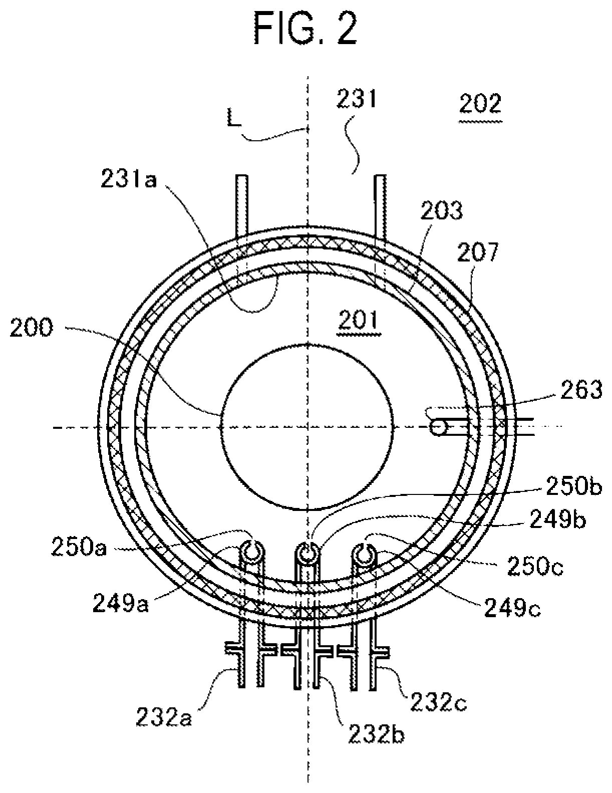 Patent US12331393 Figure 2 – Method of processing substrate, method of manufacturing semiconductor device, substrate processing apparatus, and recording medium