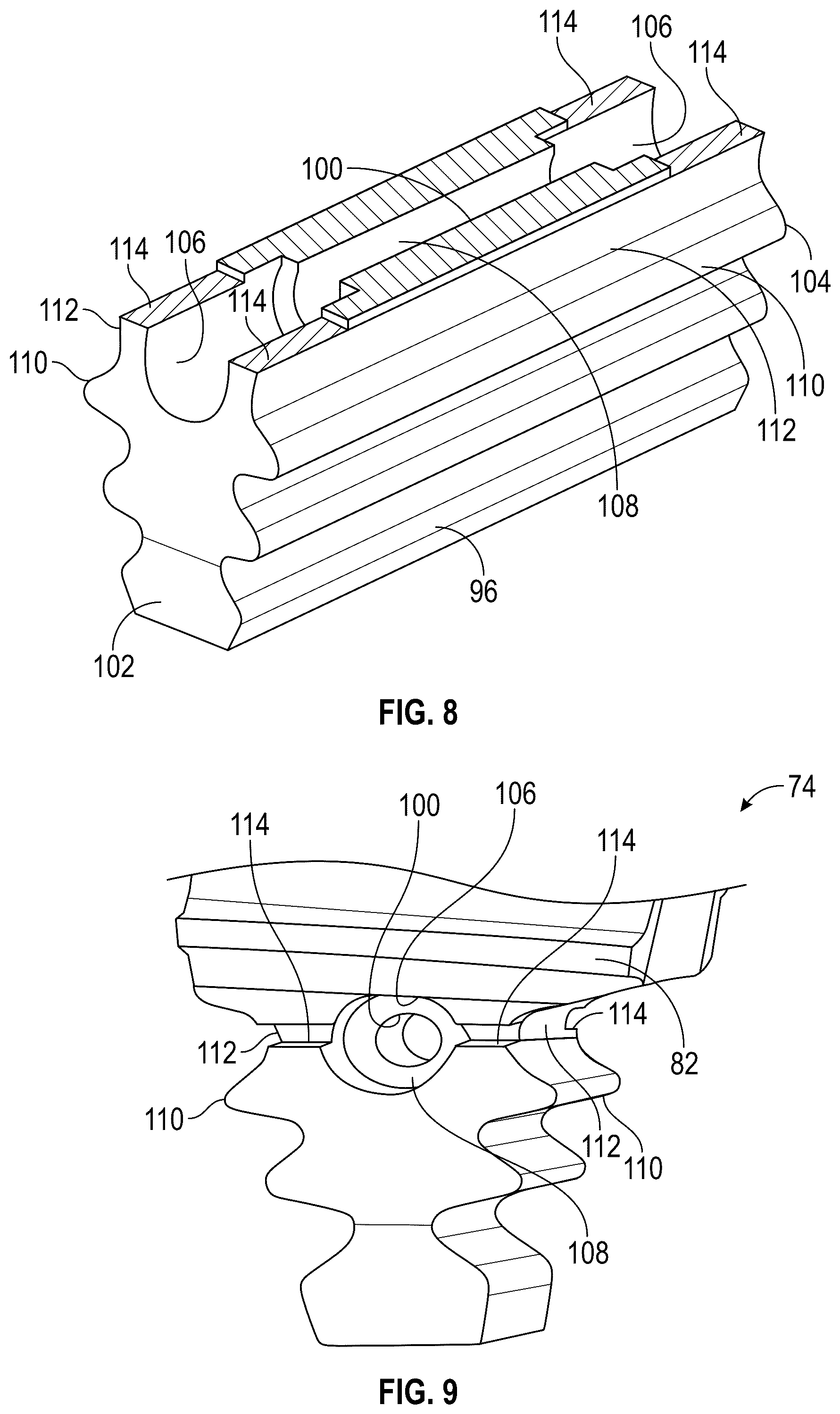 Patent US12331658 Figure 6 – Test blade for gas turbine engine and method of making