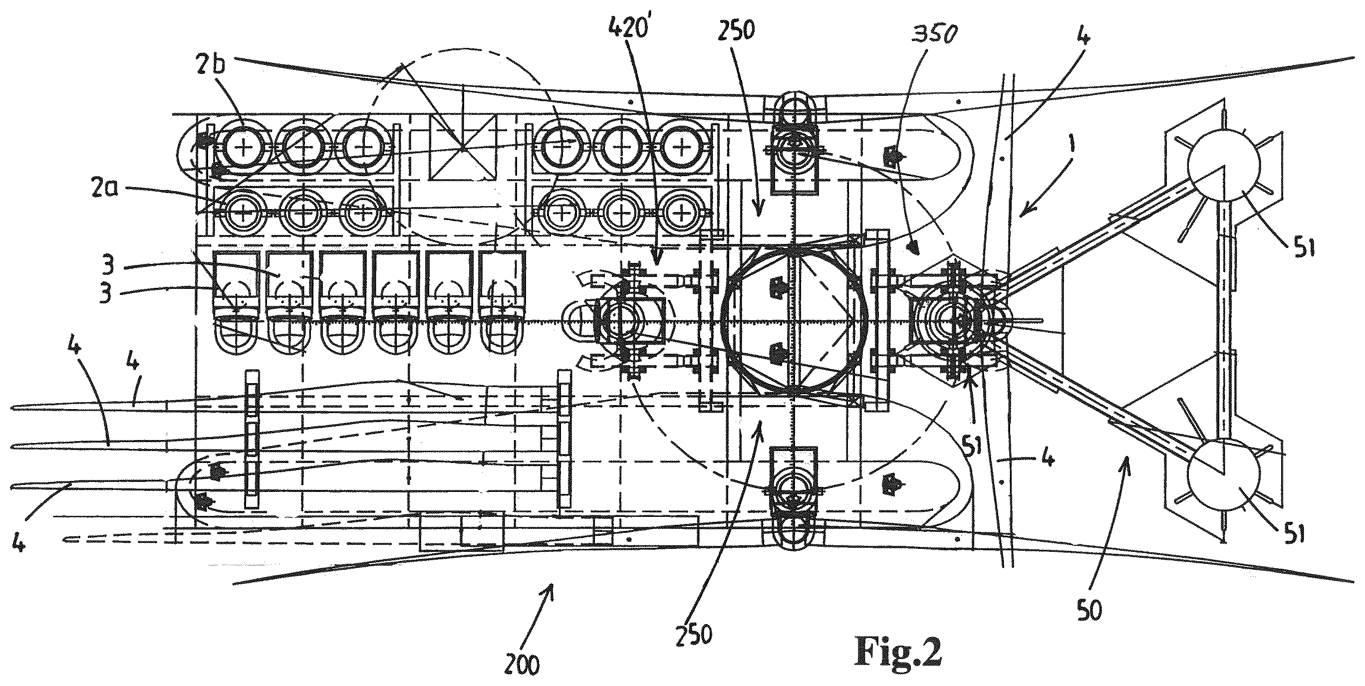 Patent US12331719 Figure 2 – Installation of a wind turbine on a floating foundation