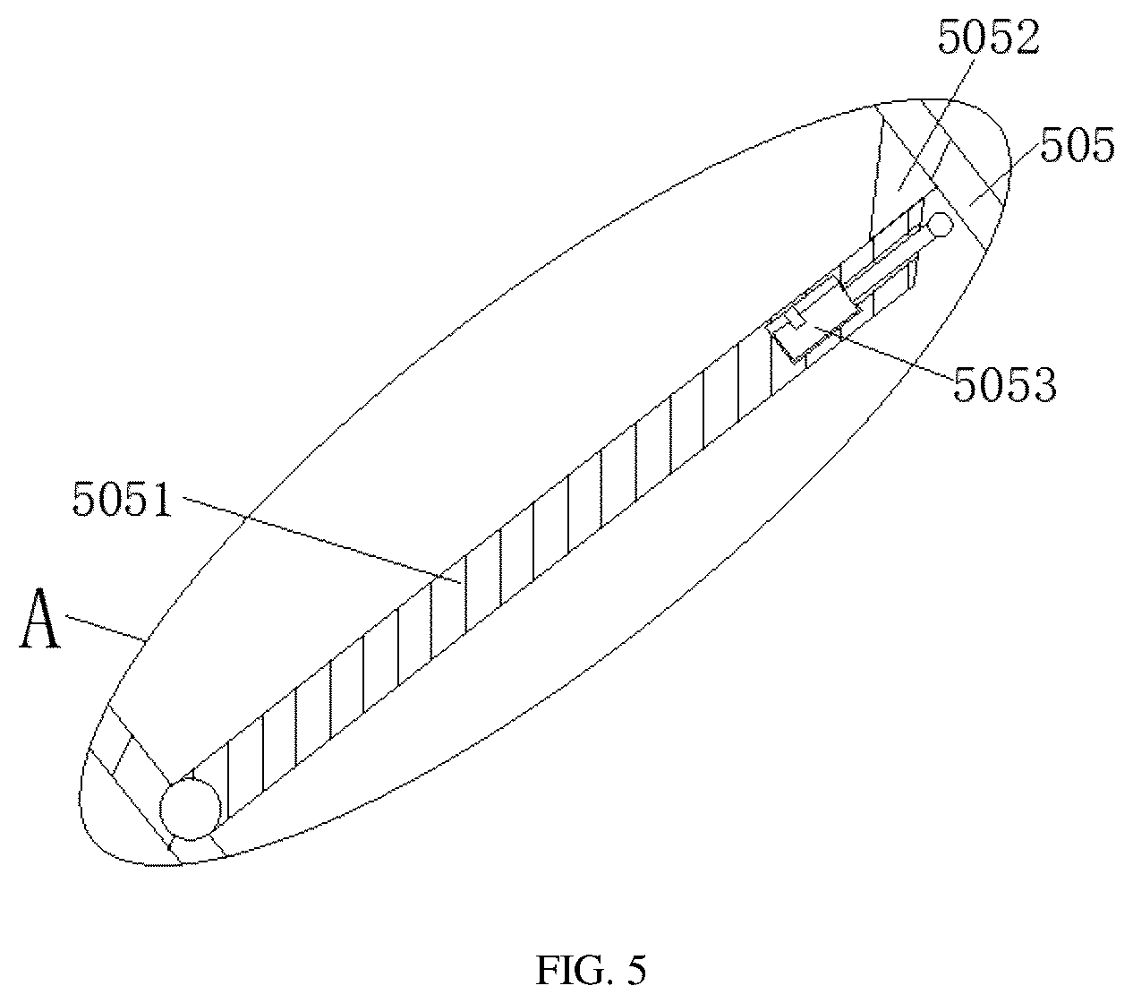 Patent US12331726 Figure 5 – Dust cleaning device for wind turbine blade