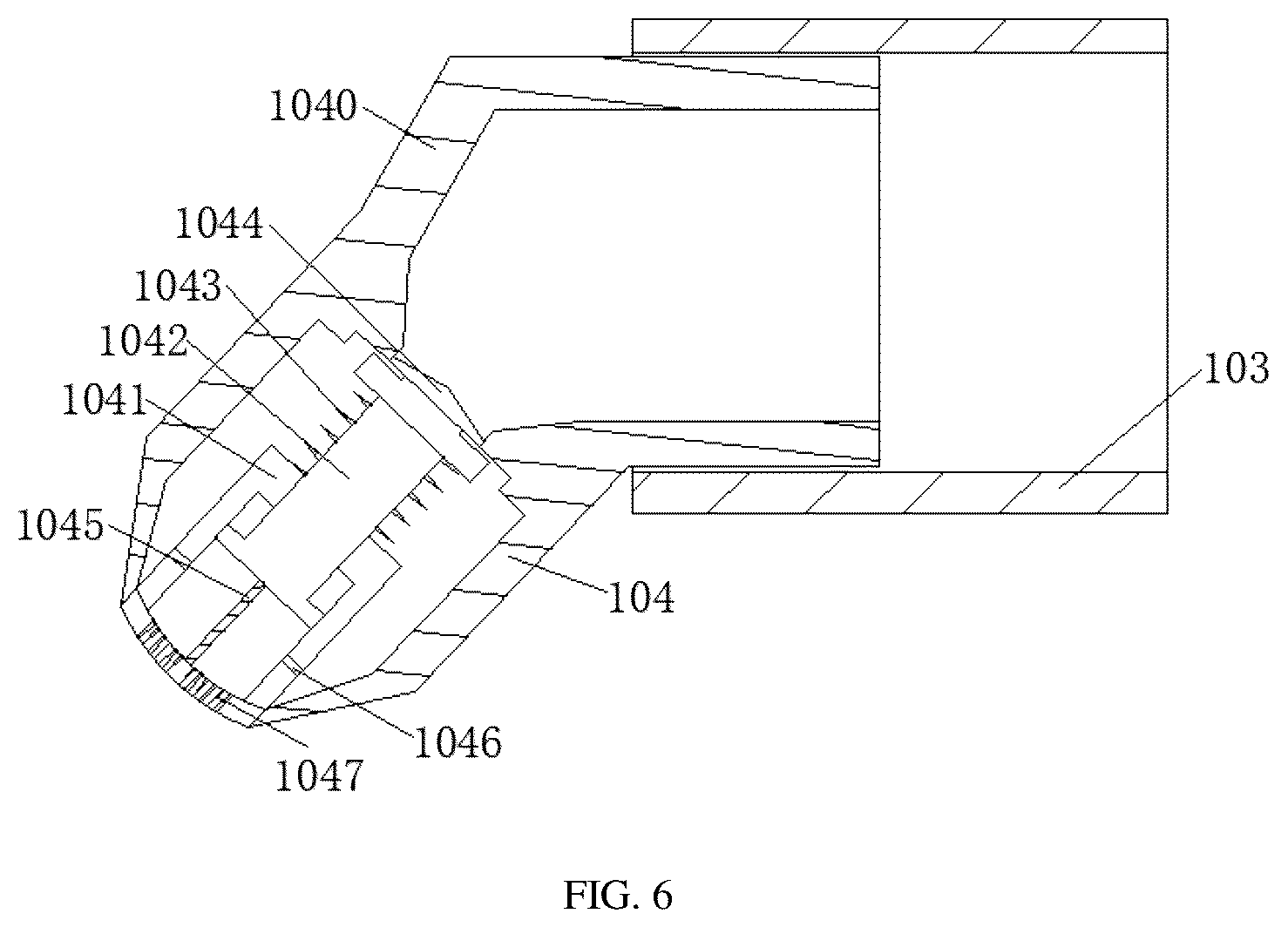 Patent US12331726 Figure 6 – Dust cleaning device for wind turbine blade