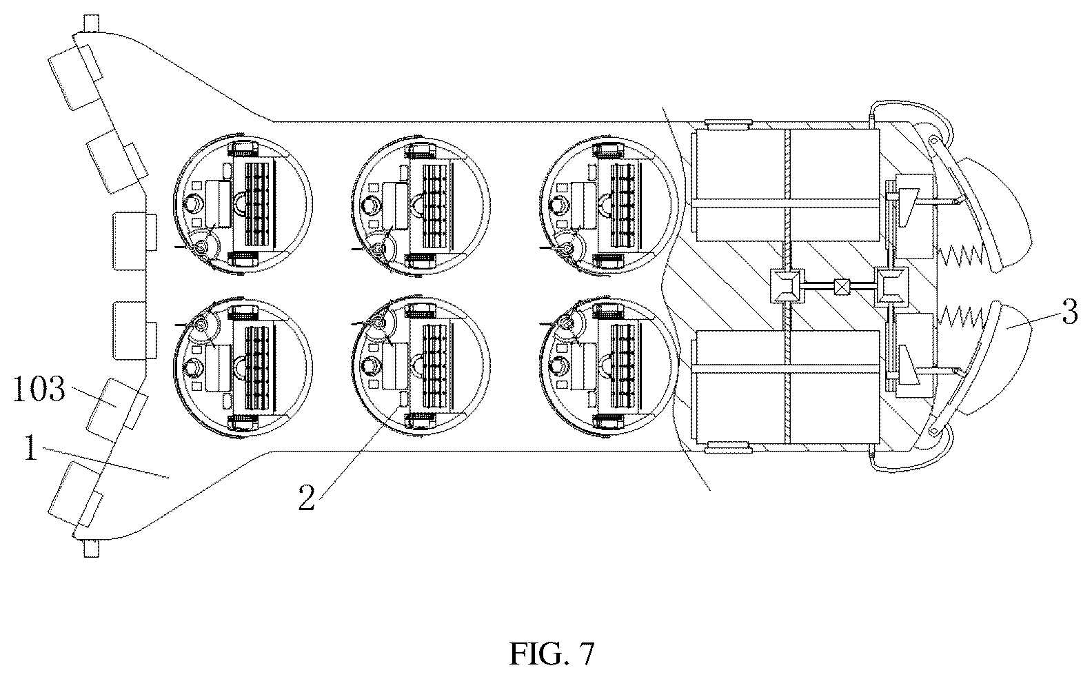 Patent US12331726 Figure 7 – Dust cleaning device for wind turbine blade