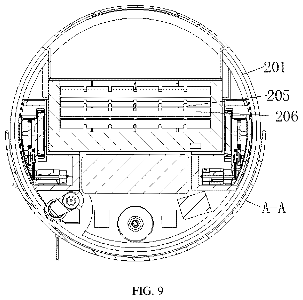 Patent US12331726 Figure 9 – Dust cleaning device for wind turbine blade