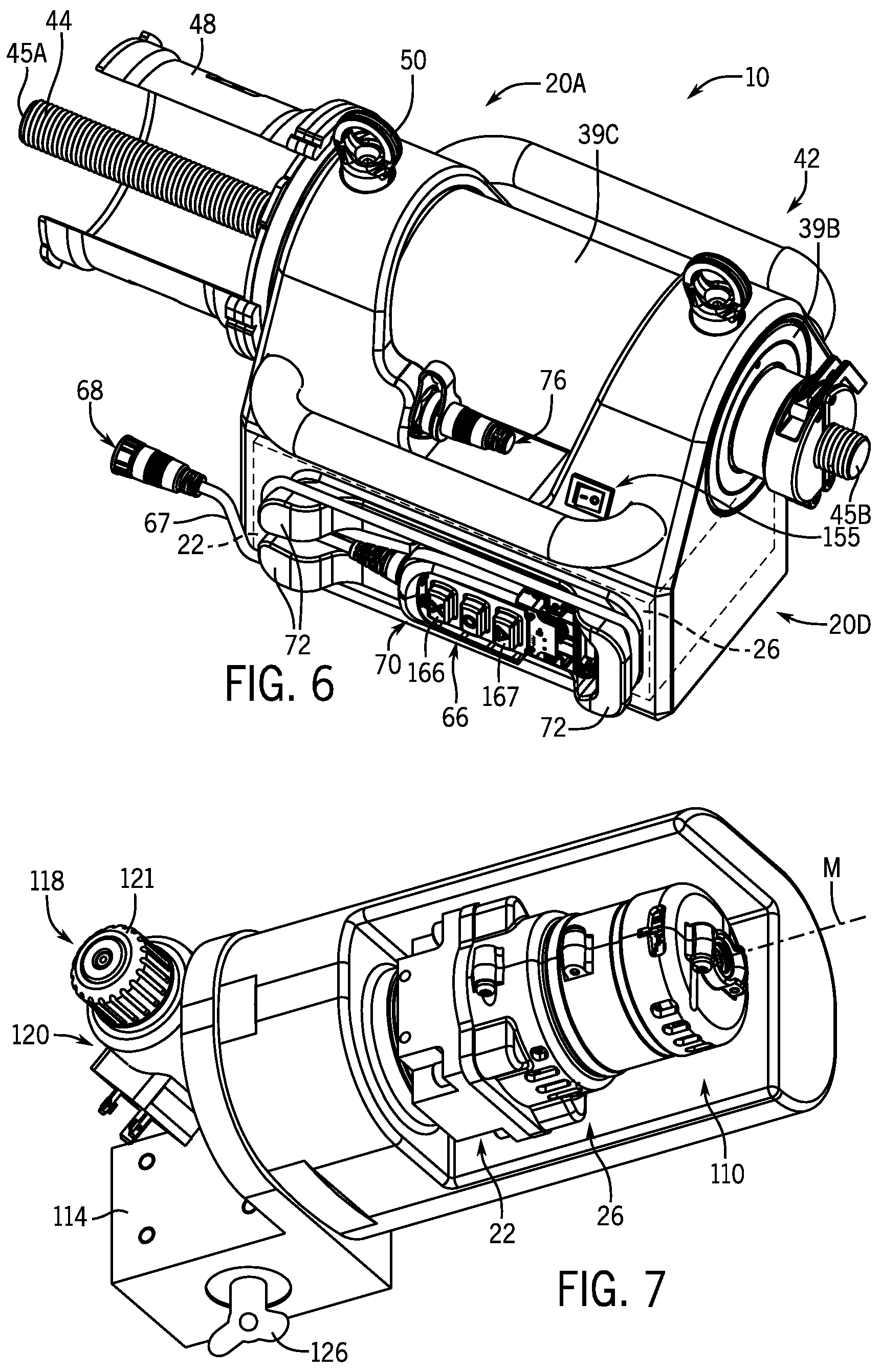 Patent US12331764 Figure 4 – Hydraulic jack assembly and pin puller assembly
