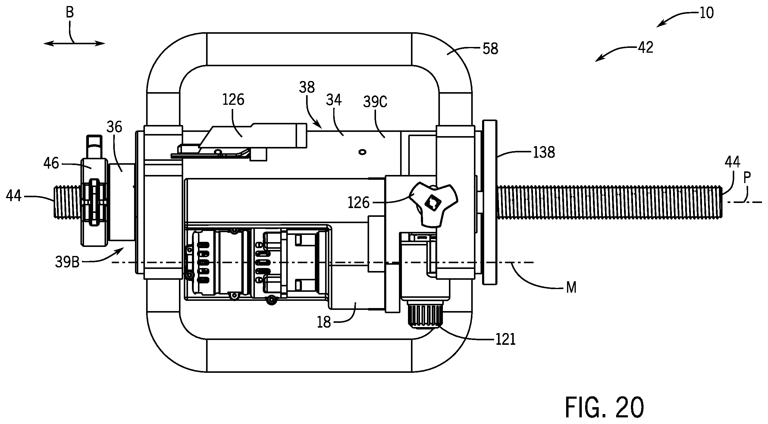 Patent US12331764 Figure 17 – Hydraulic jack assembly and pin puller assembly
