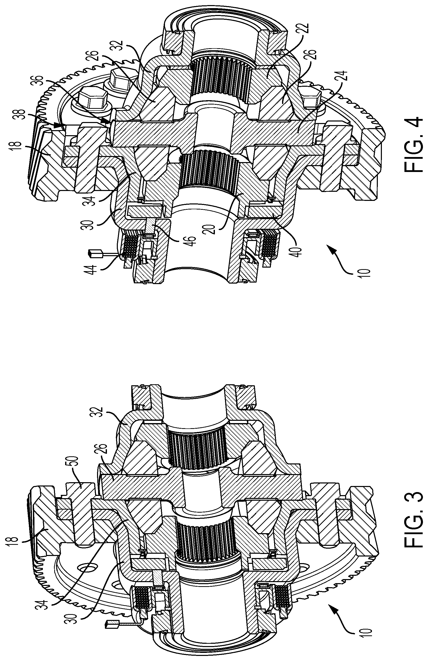 Patent US12331818 Figure 2 – Stamped metal differential for a motor vehicle drivetrain