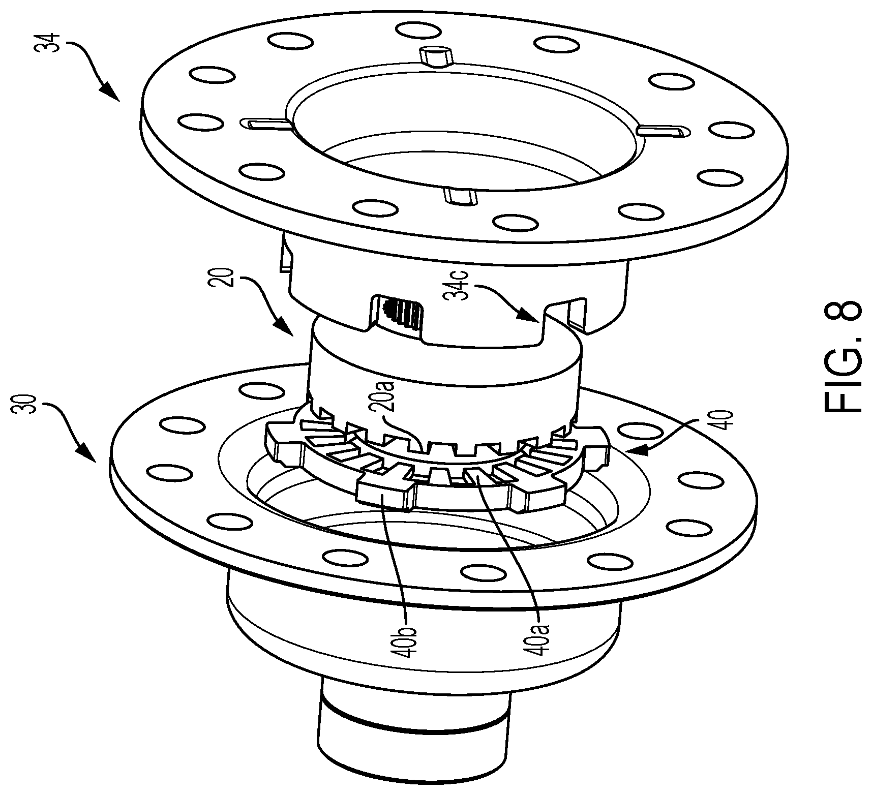 Patent US12331818 Figure 5 – Stamped metal differential for a motor vehicle drivetrain