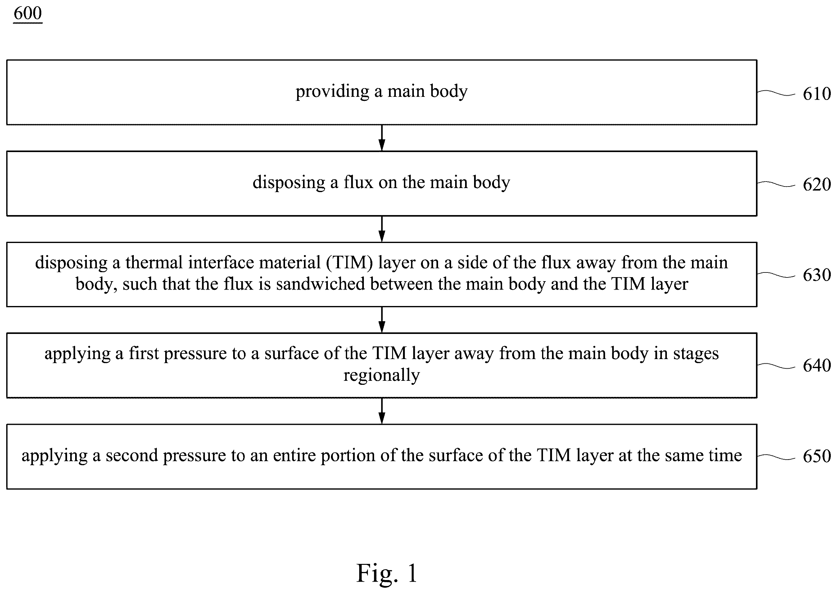 Patent US12332001 — Method of manufacturing heat dissipation module — Figure 1