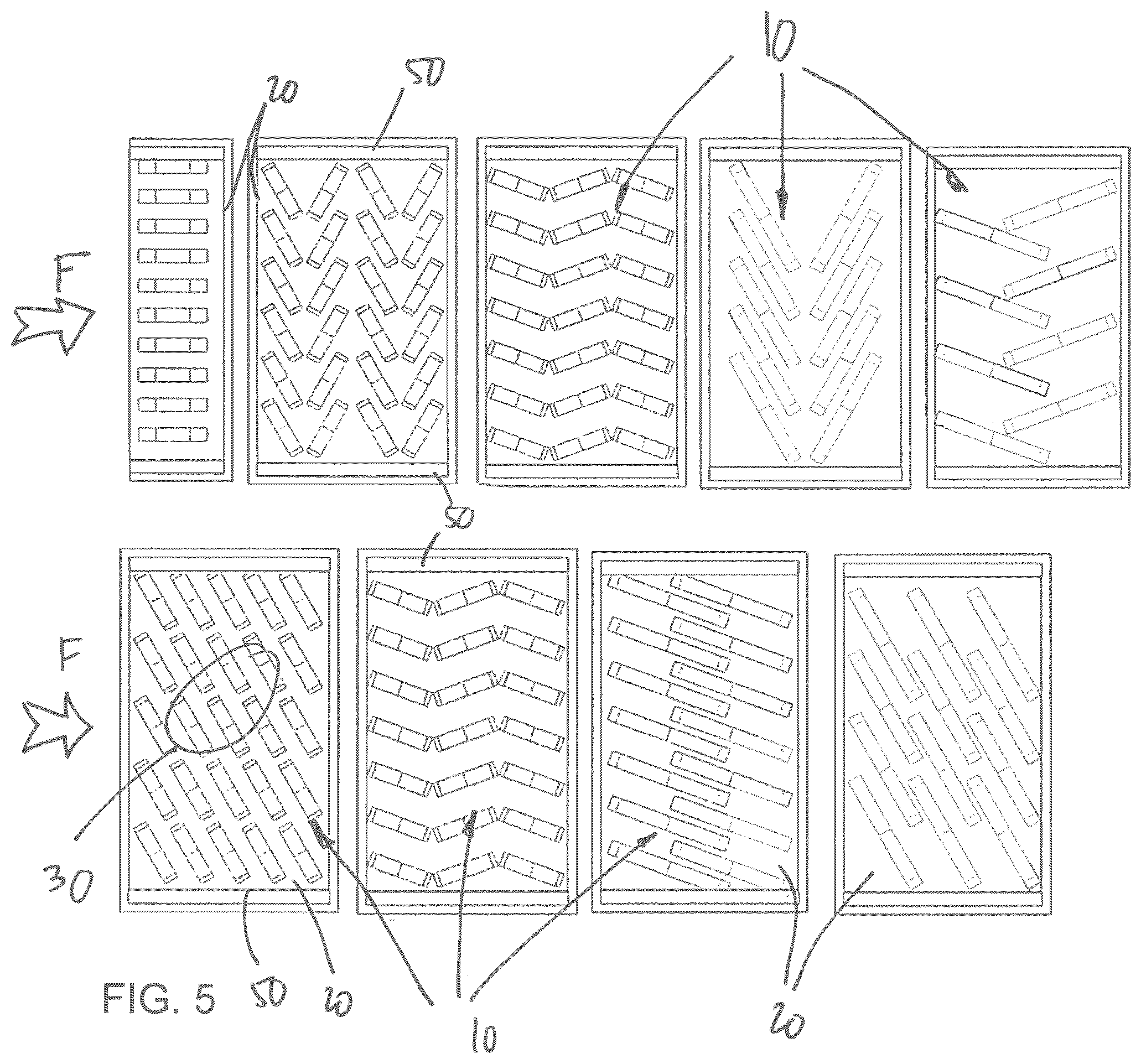 Patent US12332003 Figure 4 – Deformable fin heat exchanger