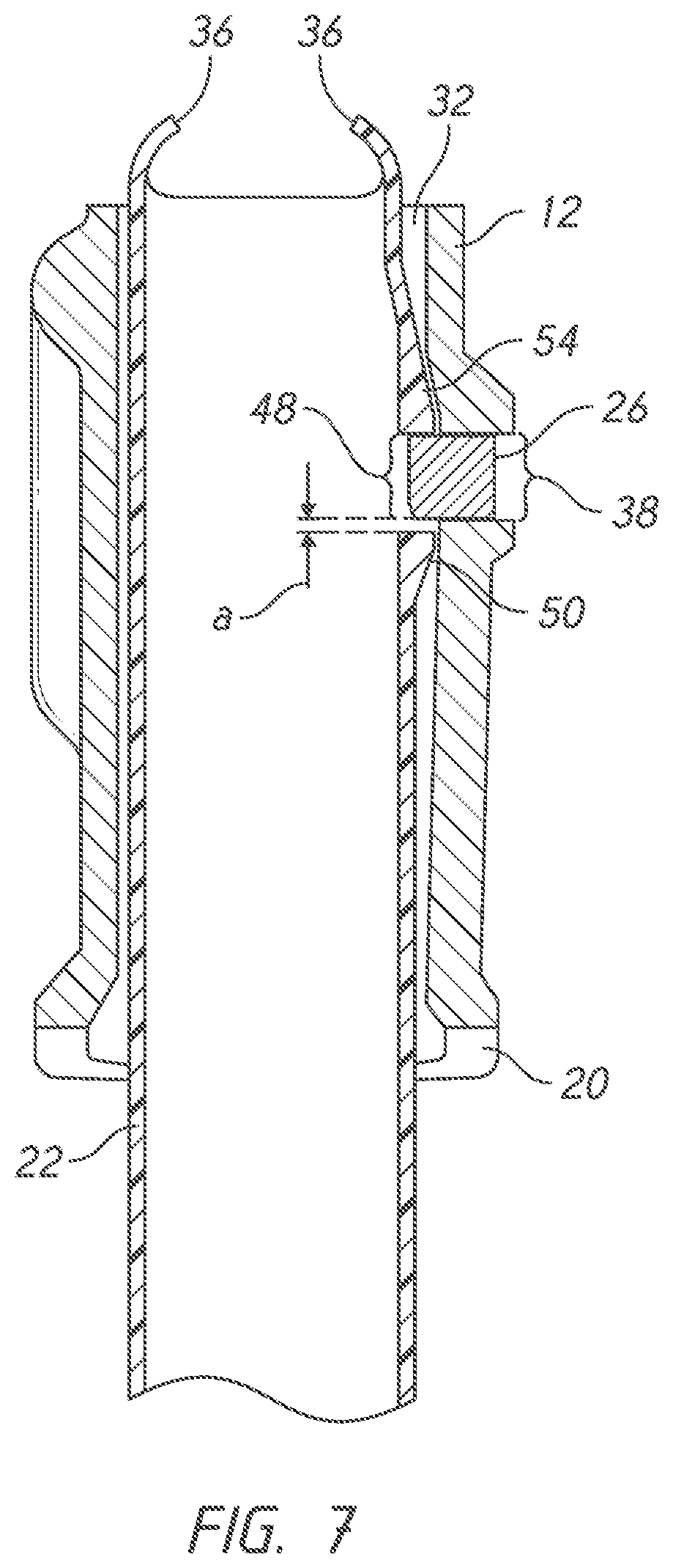 Patent US12332006 Figure 7 – Firearm magazine retention system with positive positioning feature