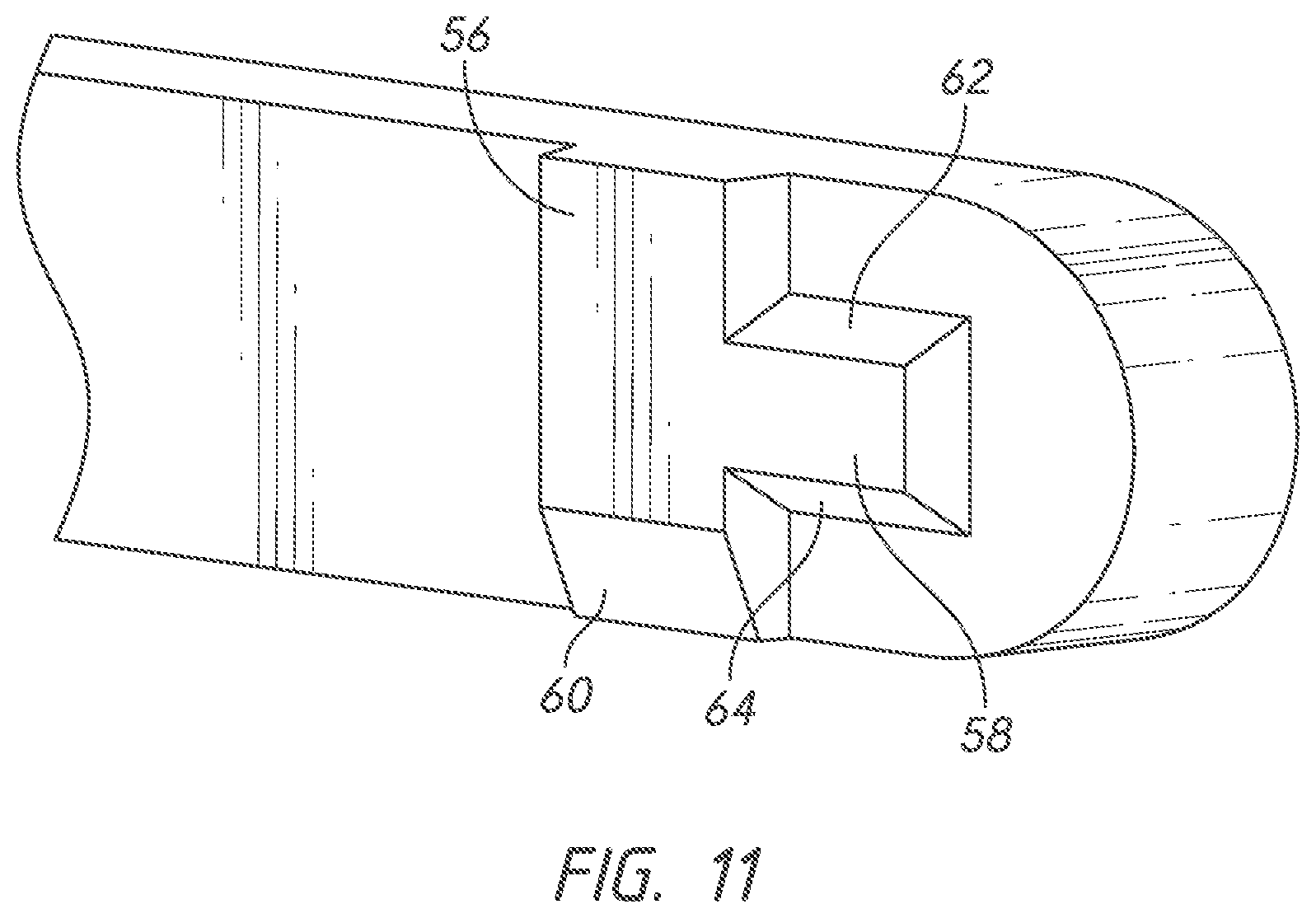 Patent US12332006 Figure 11 – Firearm magazine retention system with positive positioning feature