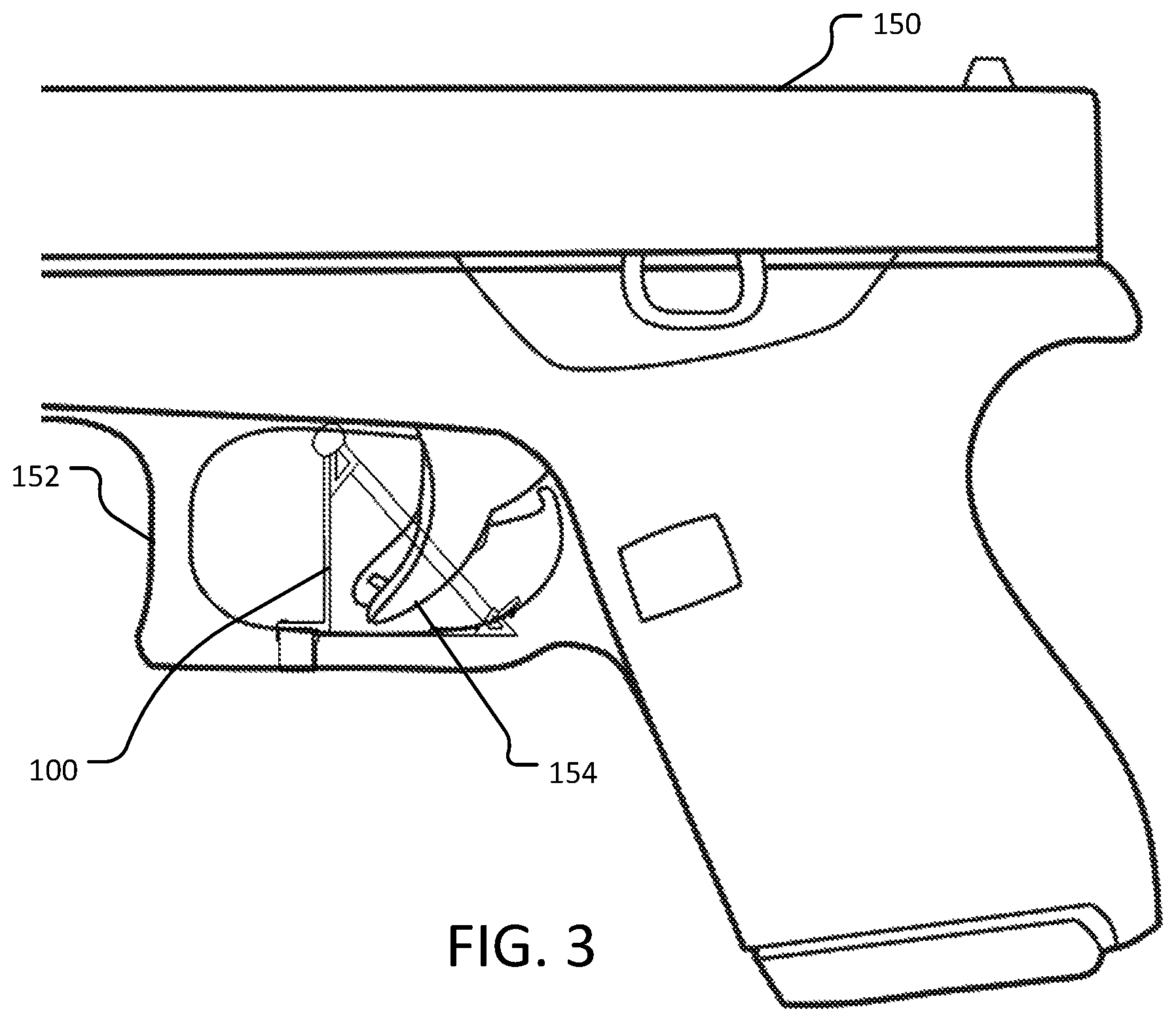 Patent US12332007 Figure 3 – Trigger block