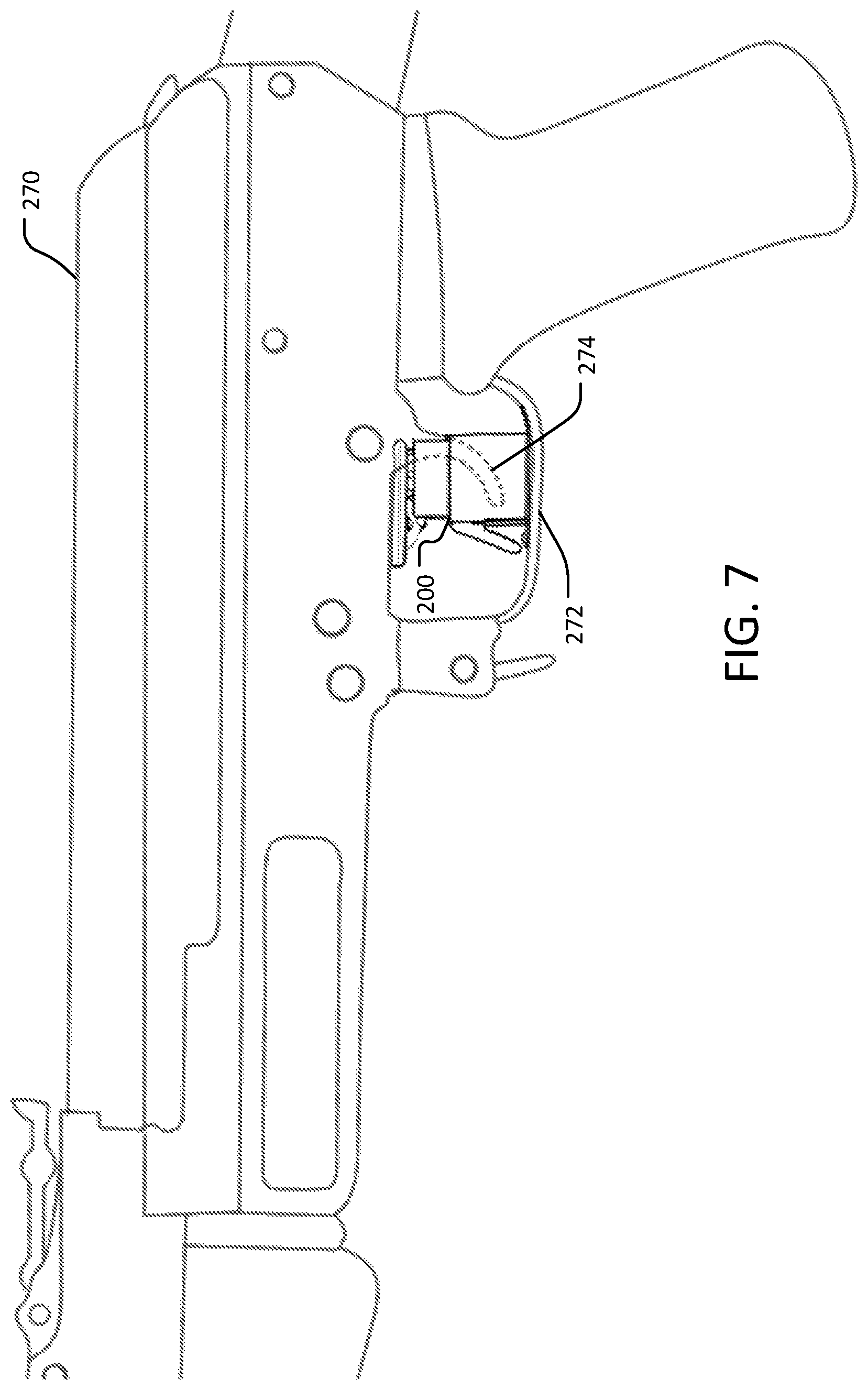 Patent US12332007 Figure 9 – Trigger block