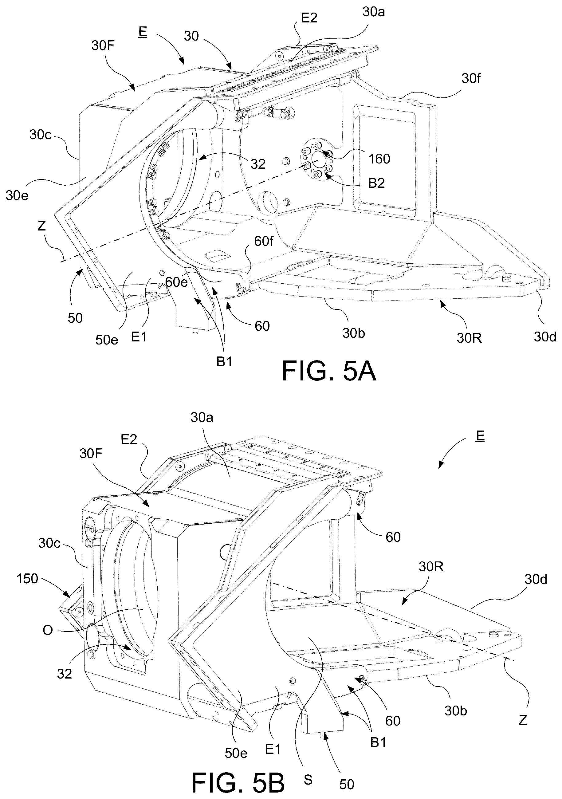 Patent US12332009 Figure 4 – Arrangement of an elevation device for a vehicle mounted weapon system
