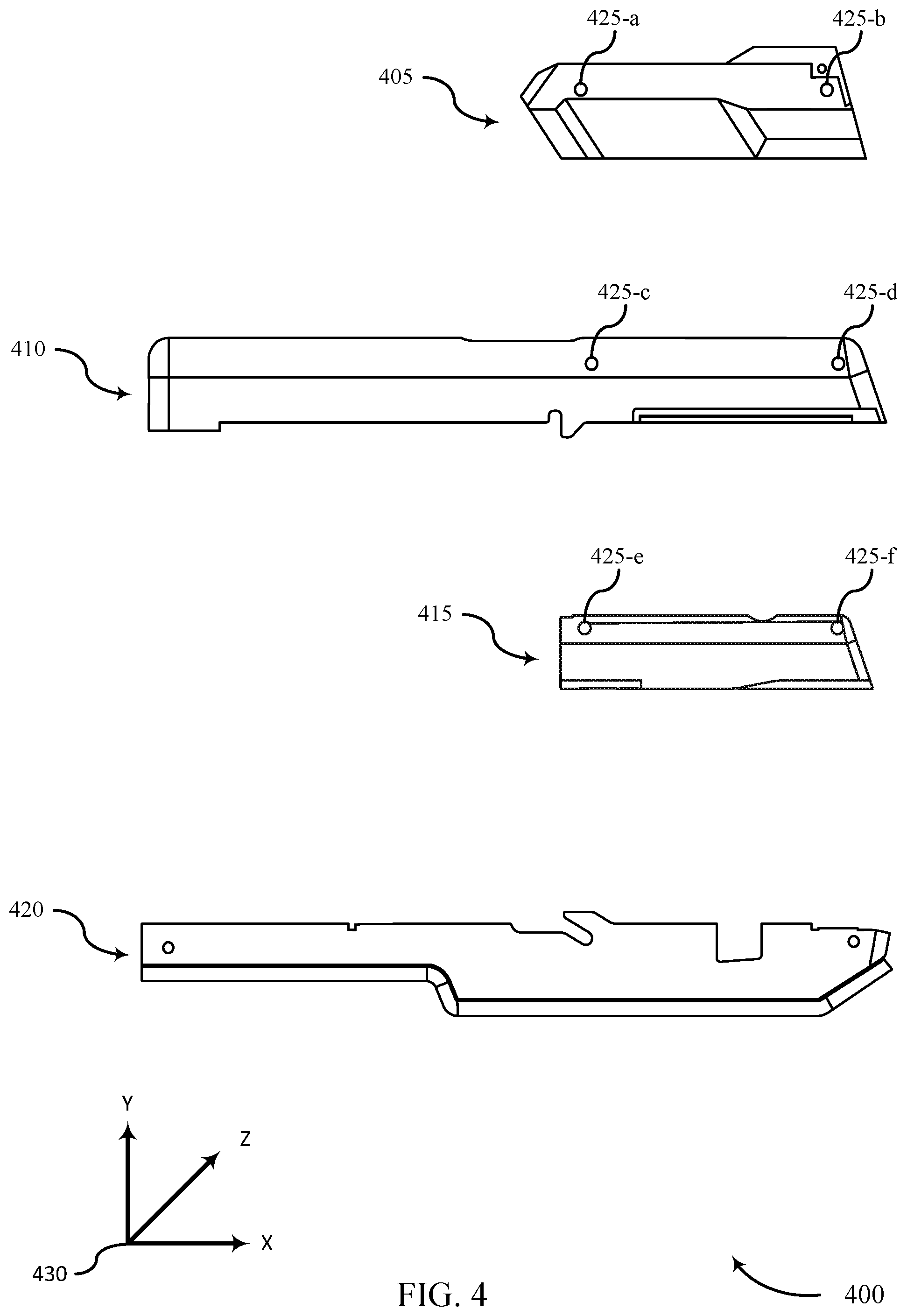 Patent US12332010 Figure 4 – Weapon slide cover