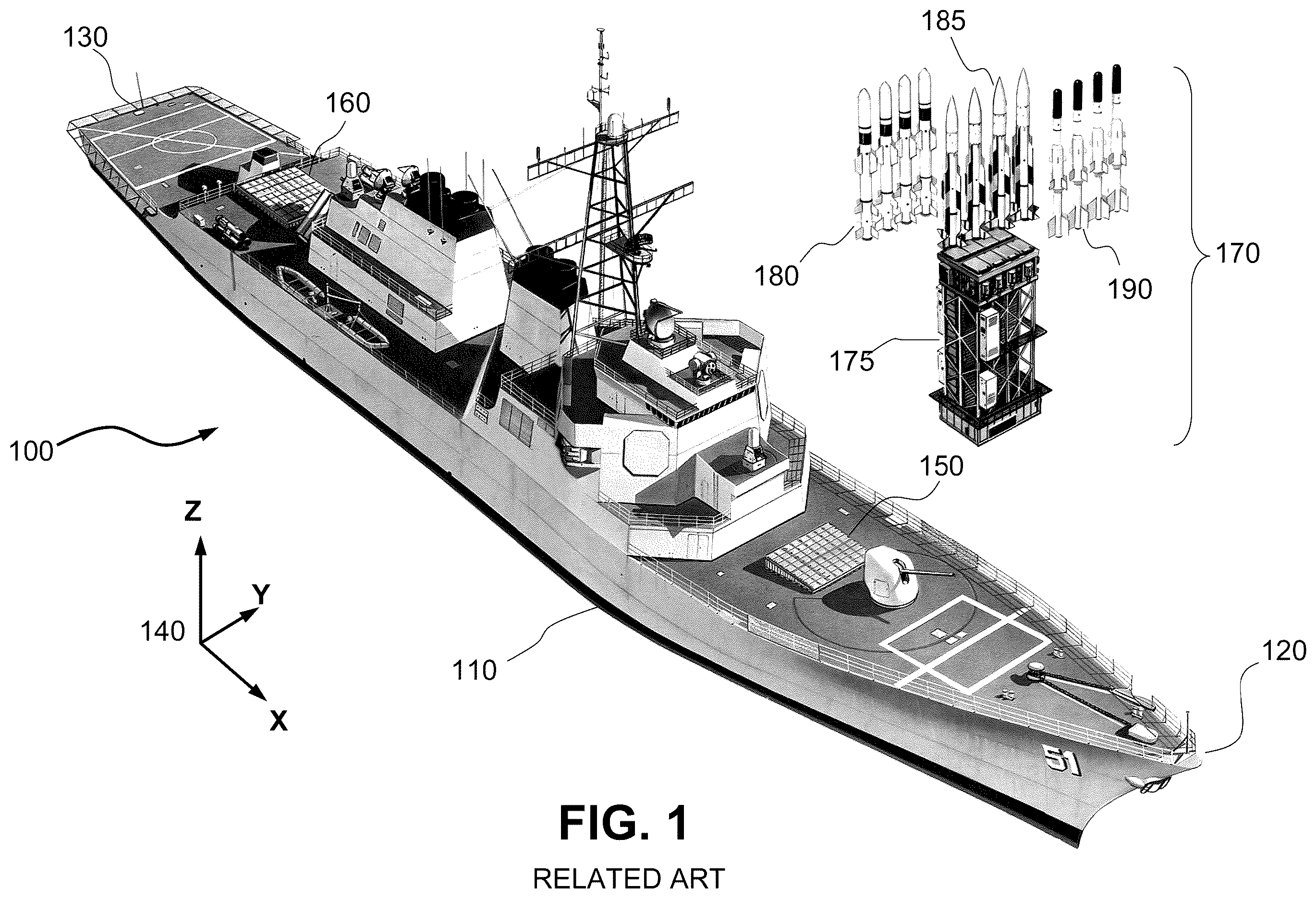 Patent US12332011 Figure 1 – Inert launch control simulator