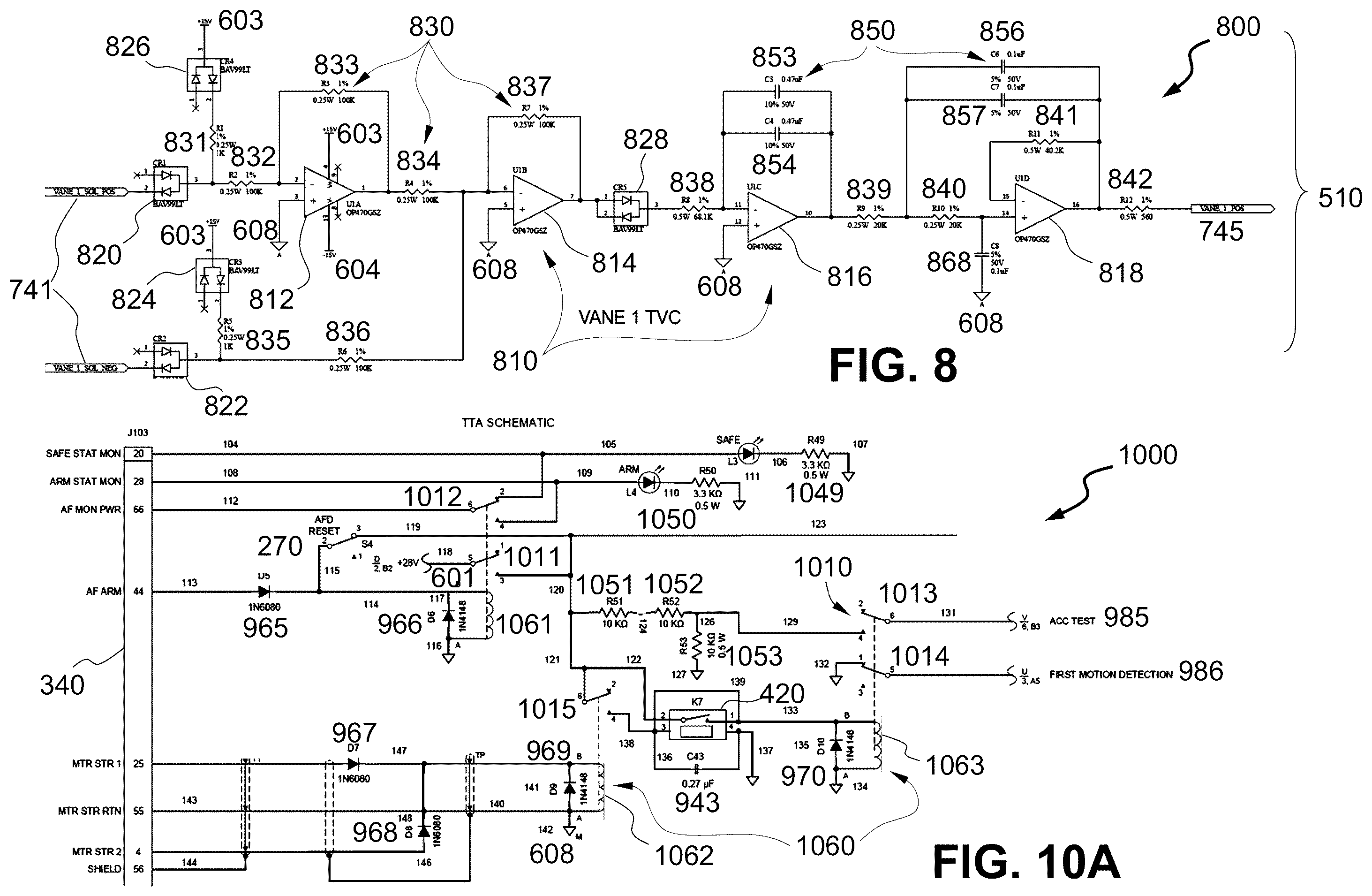 Patent US12332011 Figure 8 – Inert launch control simulator