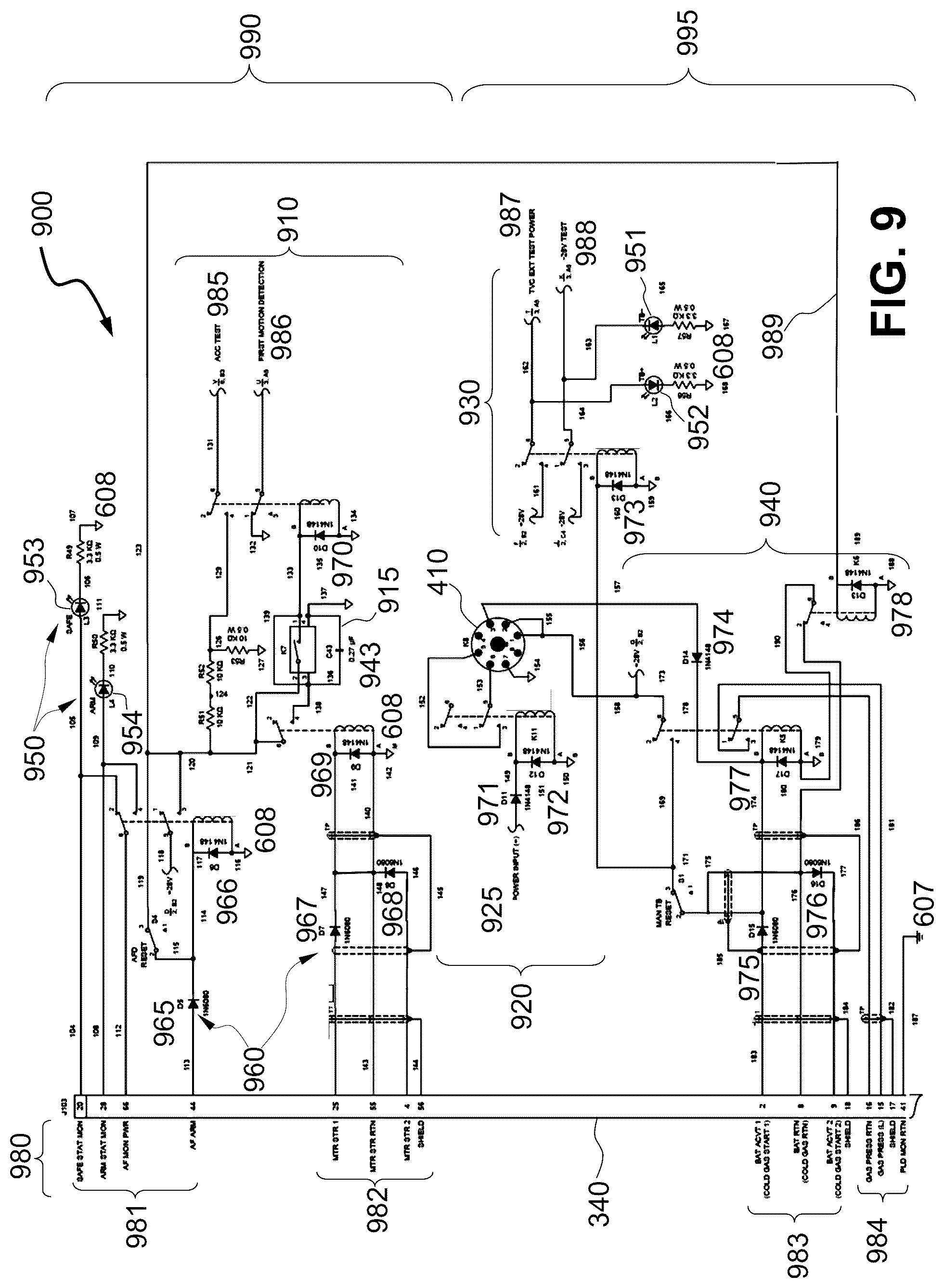 Patent US12332011 Figure 9 – Inert launch control simulator