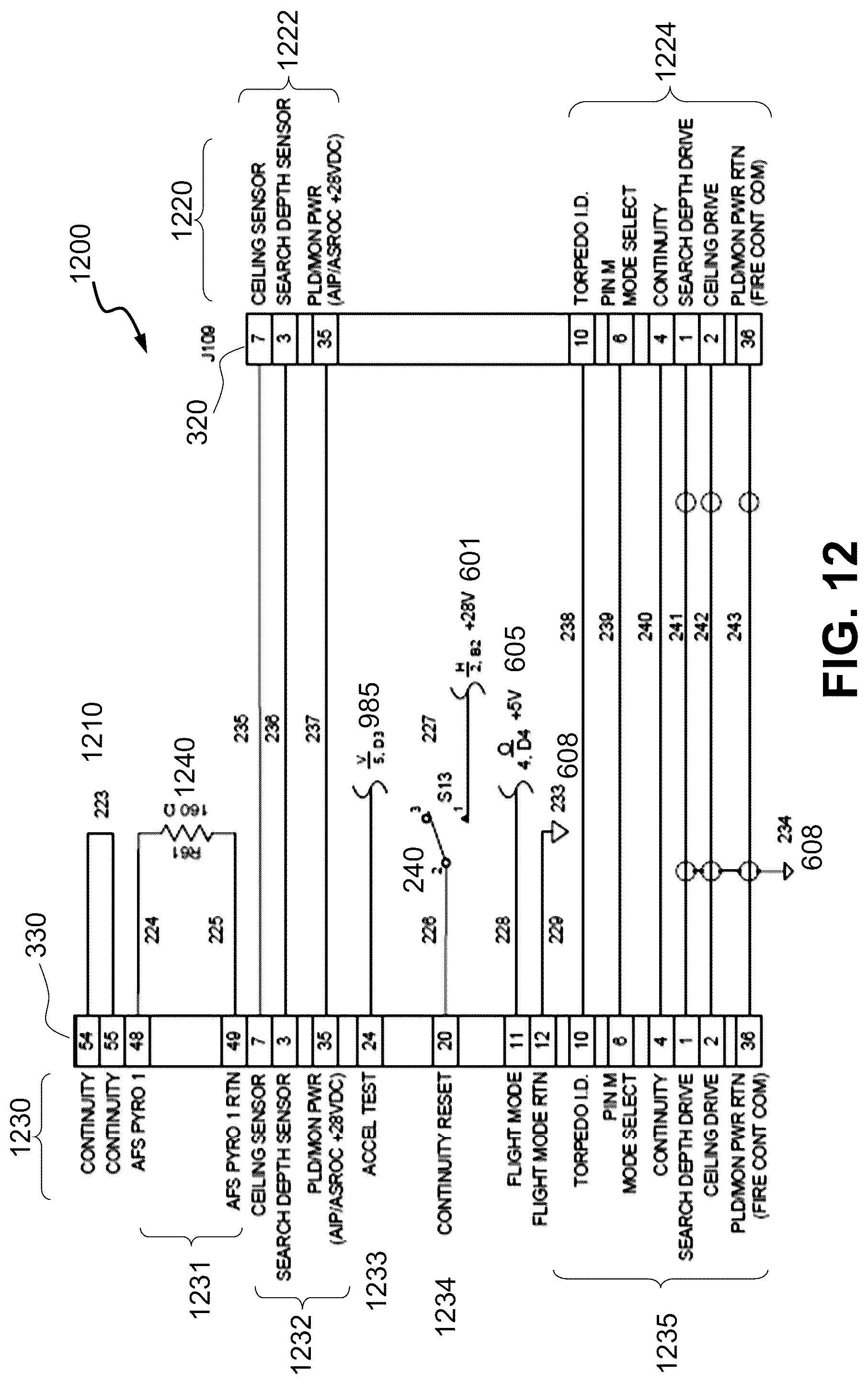 Patent US12332011 Figure 13 – Inert launch control simulator