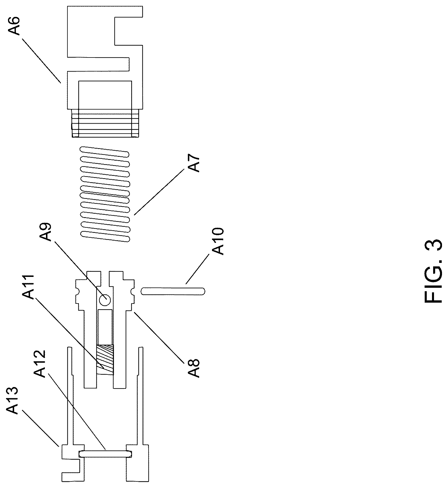 Patent US12332015 Figure 3 – Firearm stock with hydraulic dampening
