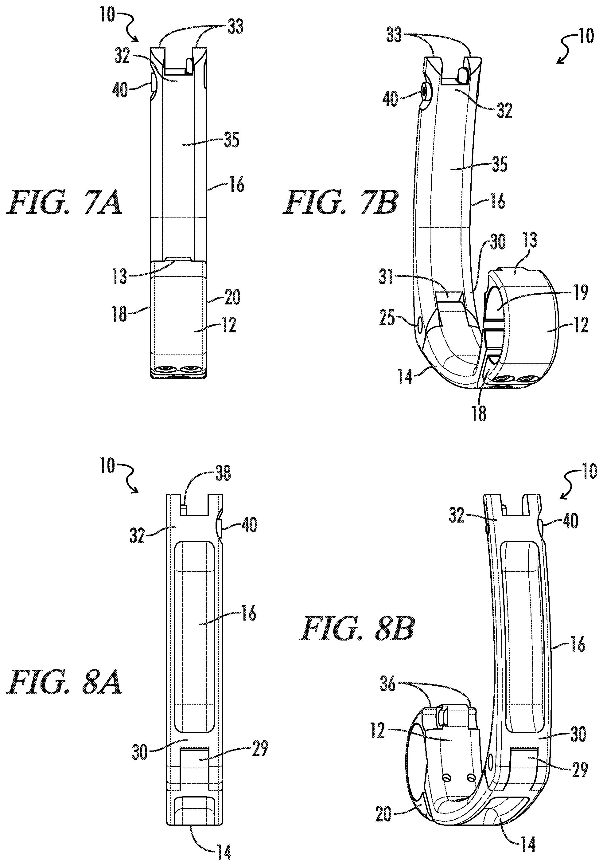 Patent US12332017 Figure 5 – Handgun brace