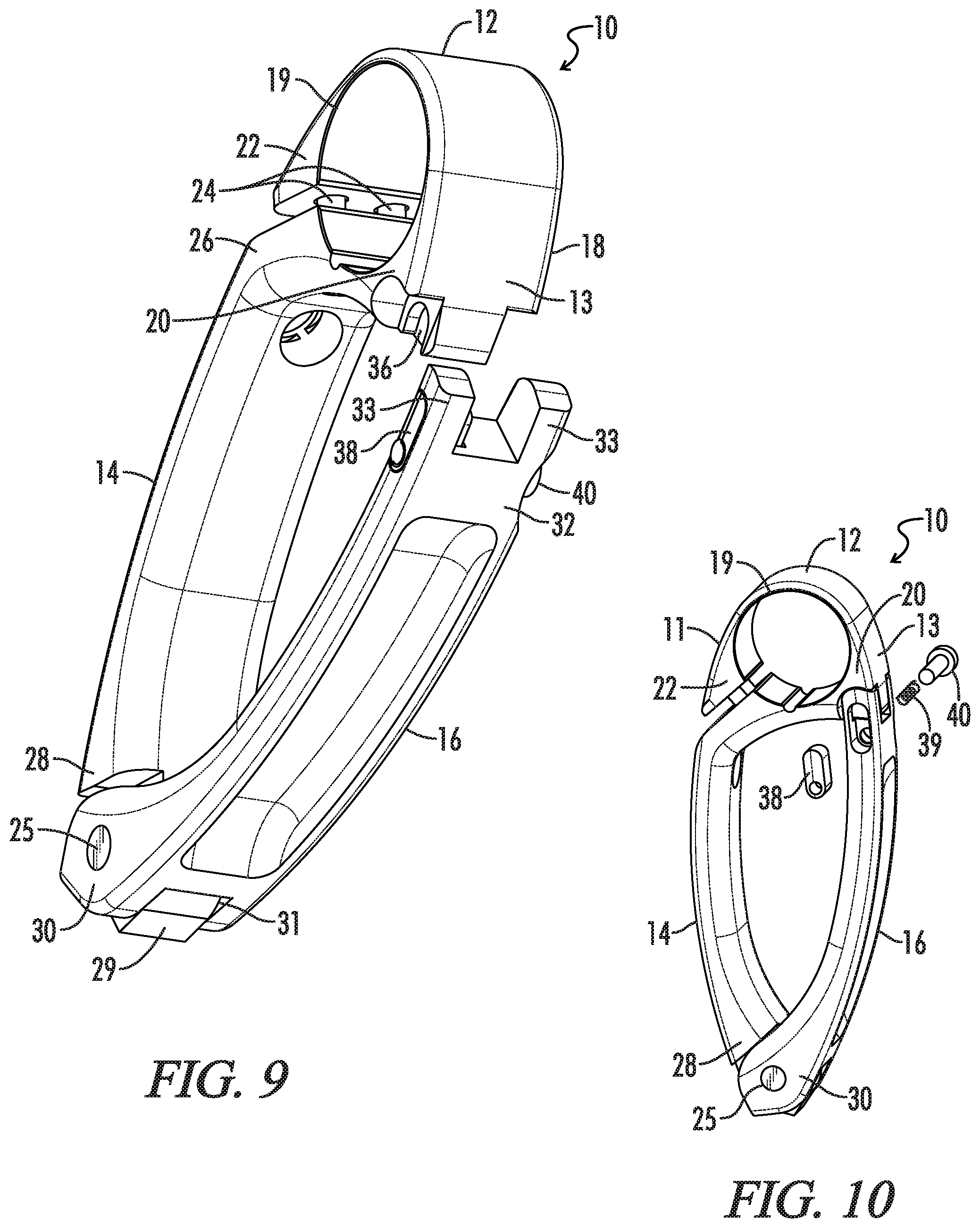 Patent US12332017 Figure 6 – Handgun brace