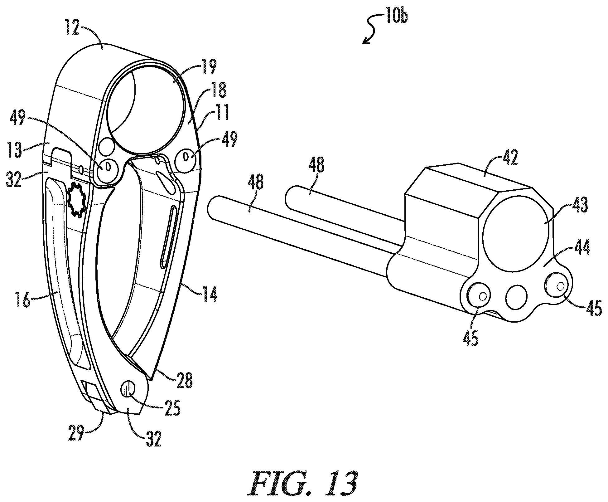 Patent US12332017 Figure 8 – Handgun brace