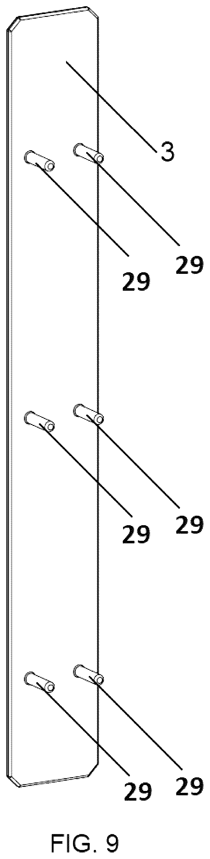 Patent US12332018 Figure 9 – Pistol holster