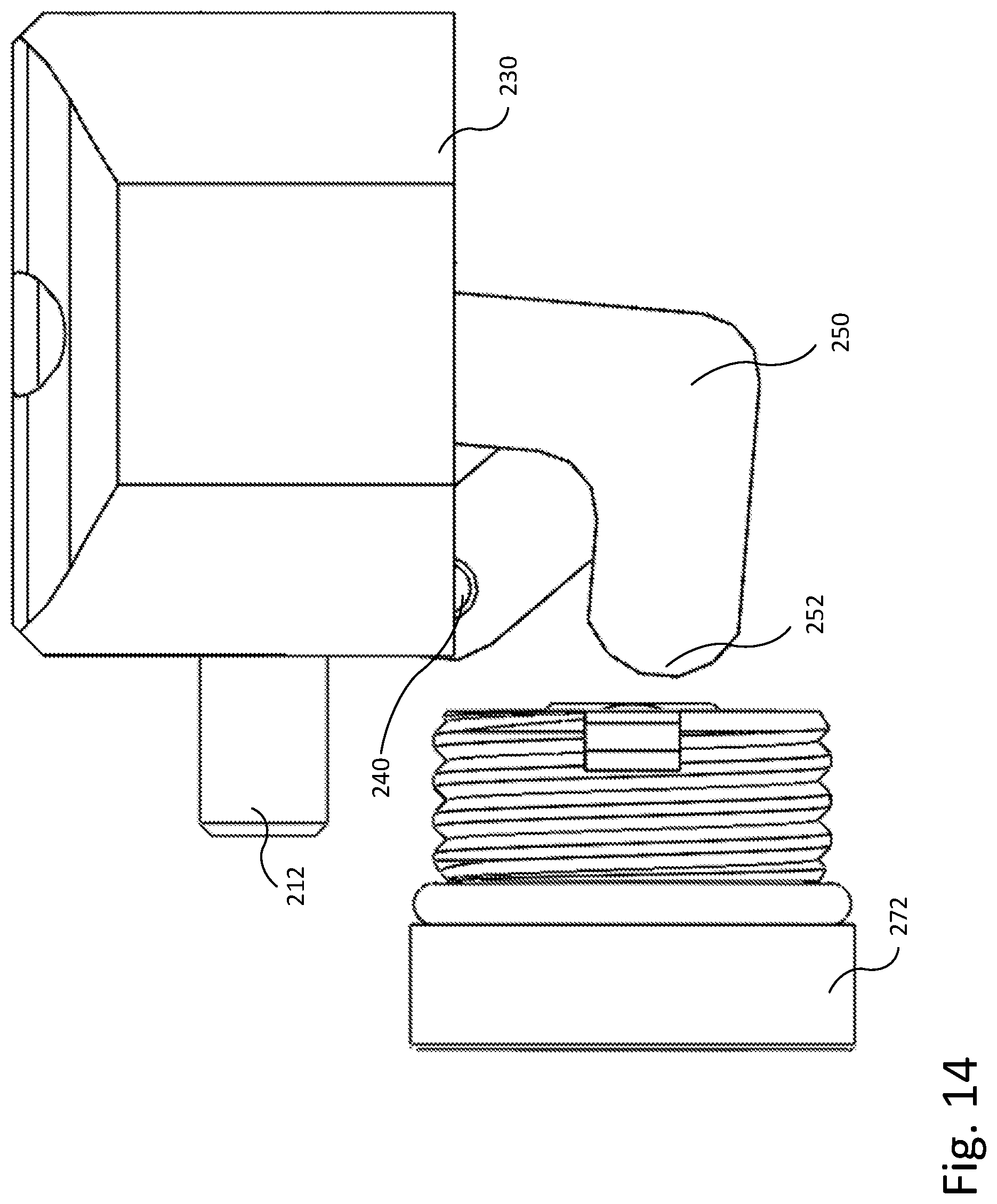 Patent US12332019 Figure 14 – Adjustable target sight