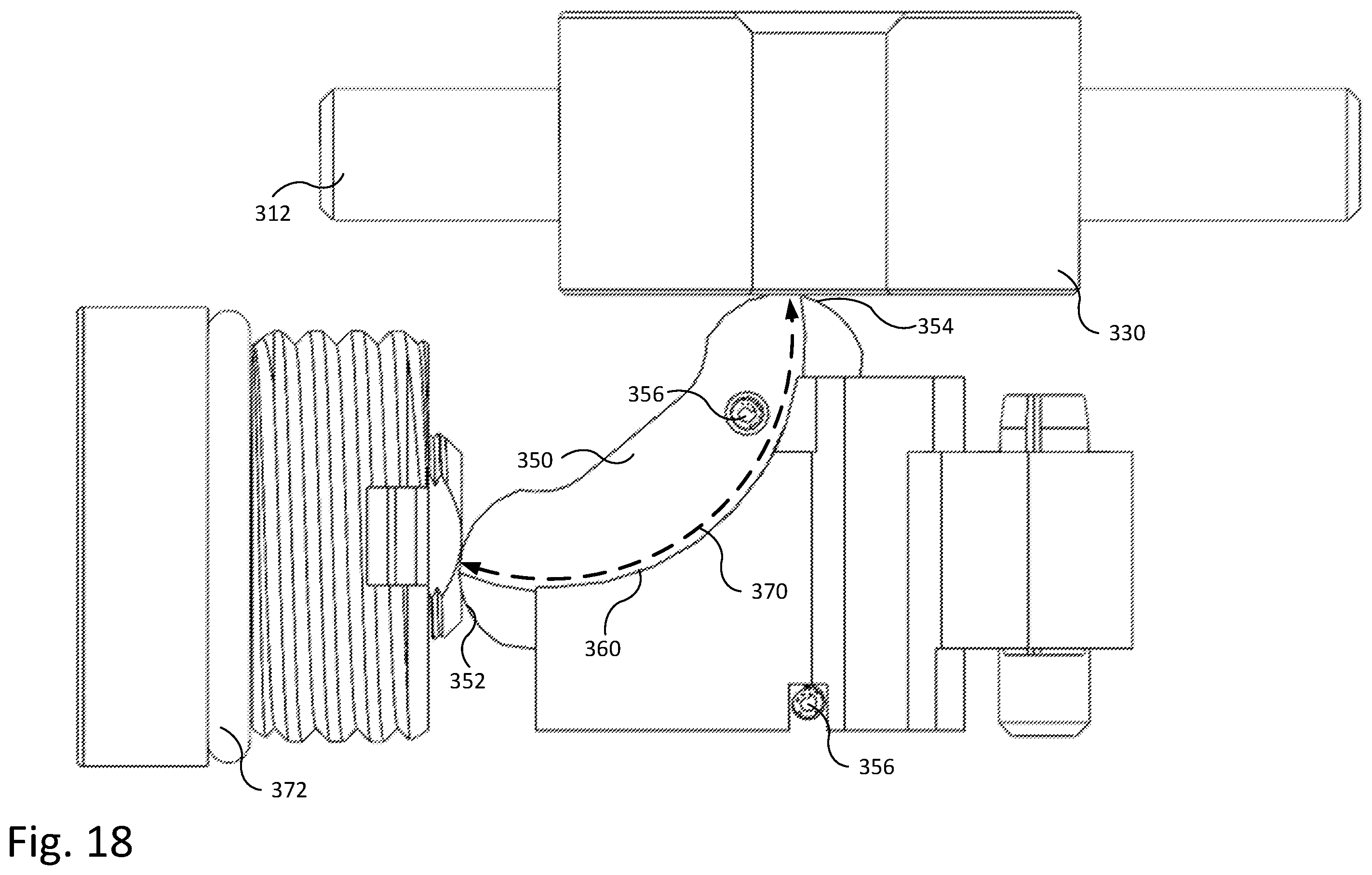 Patent US12332019 Figure 18 – Adjustable target sight