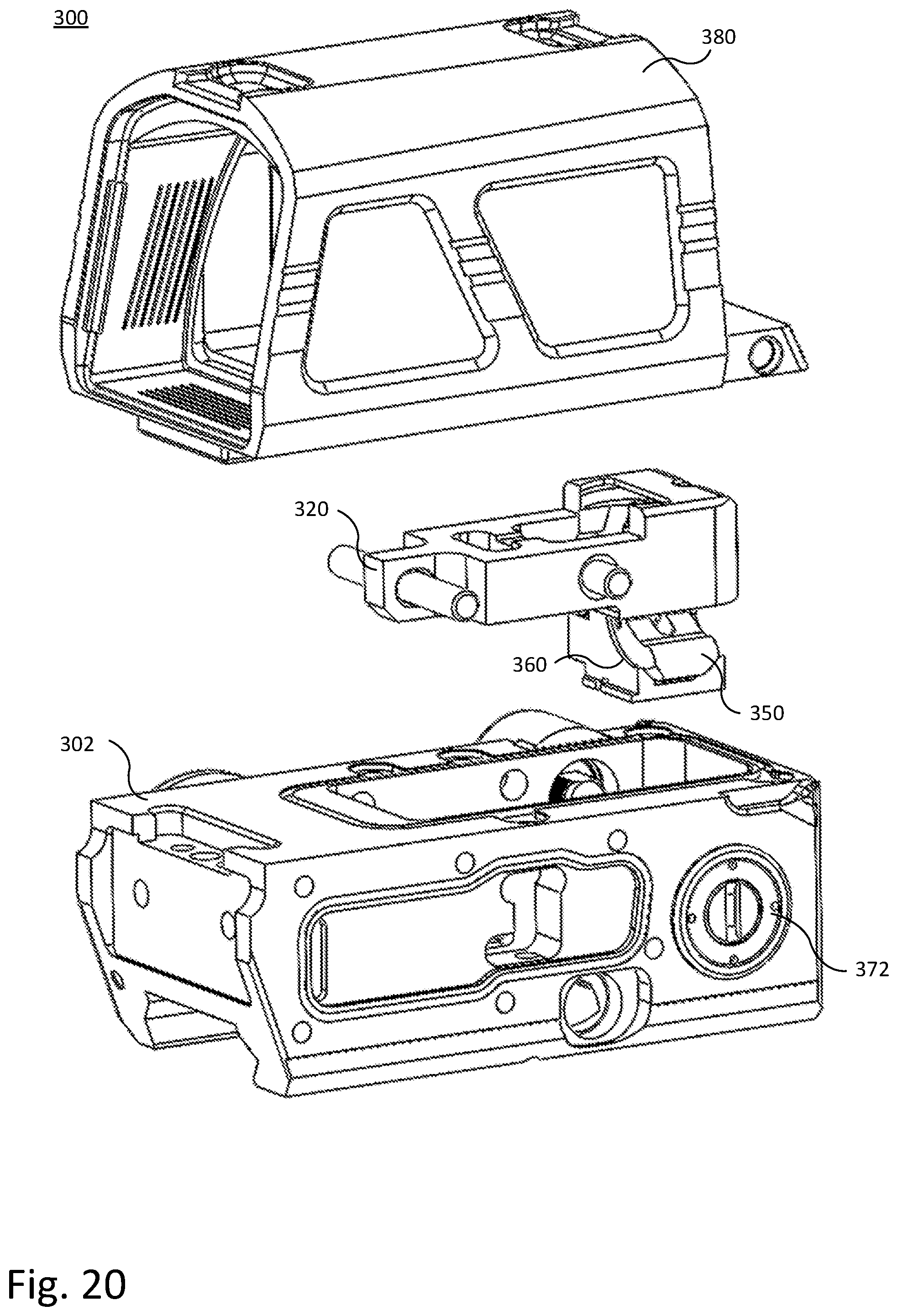 Patent US12332019 Figure 20 – Adjustable target sight