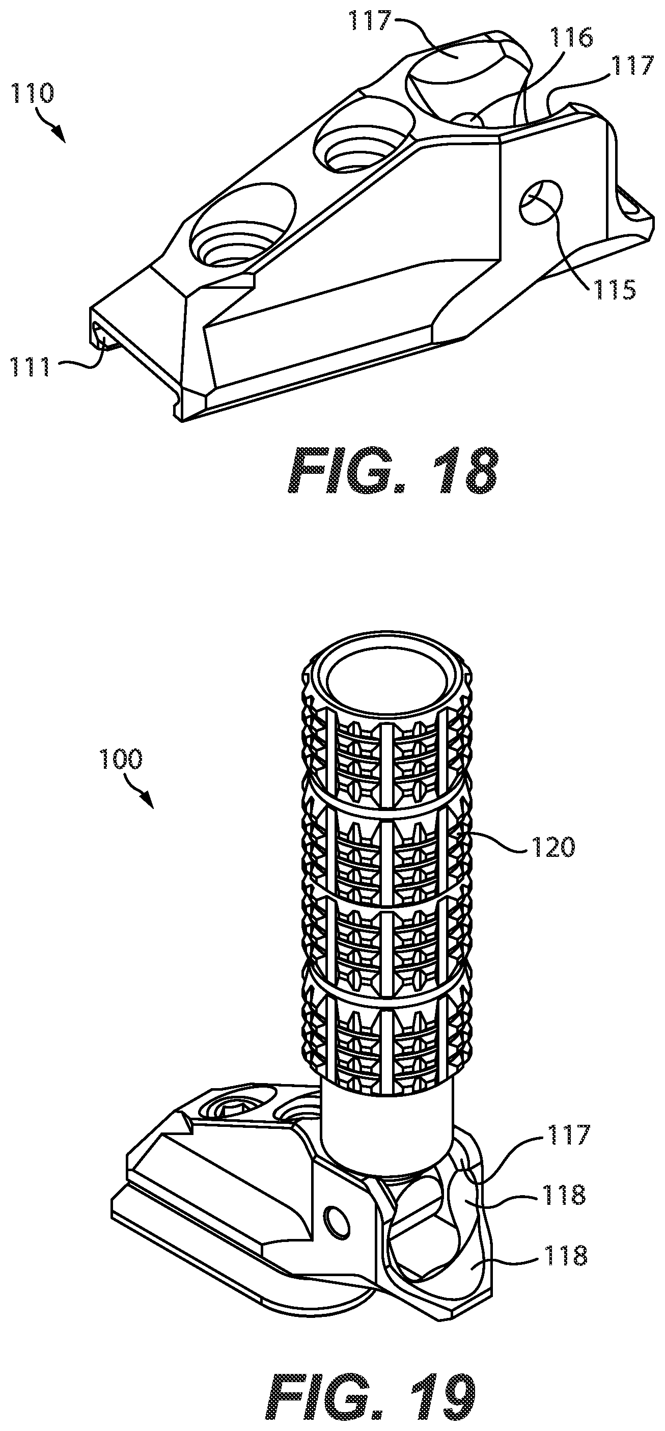 Patent US12332020 Figure 10 – Throw lever for a magnification ring of an optical sight