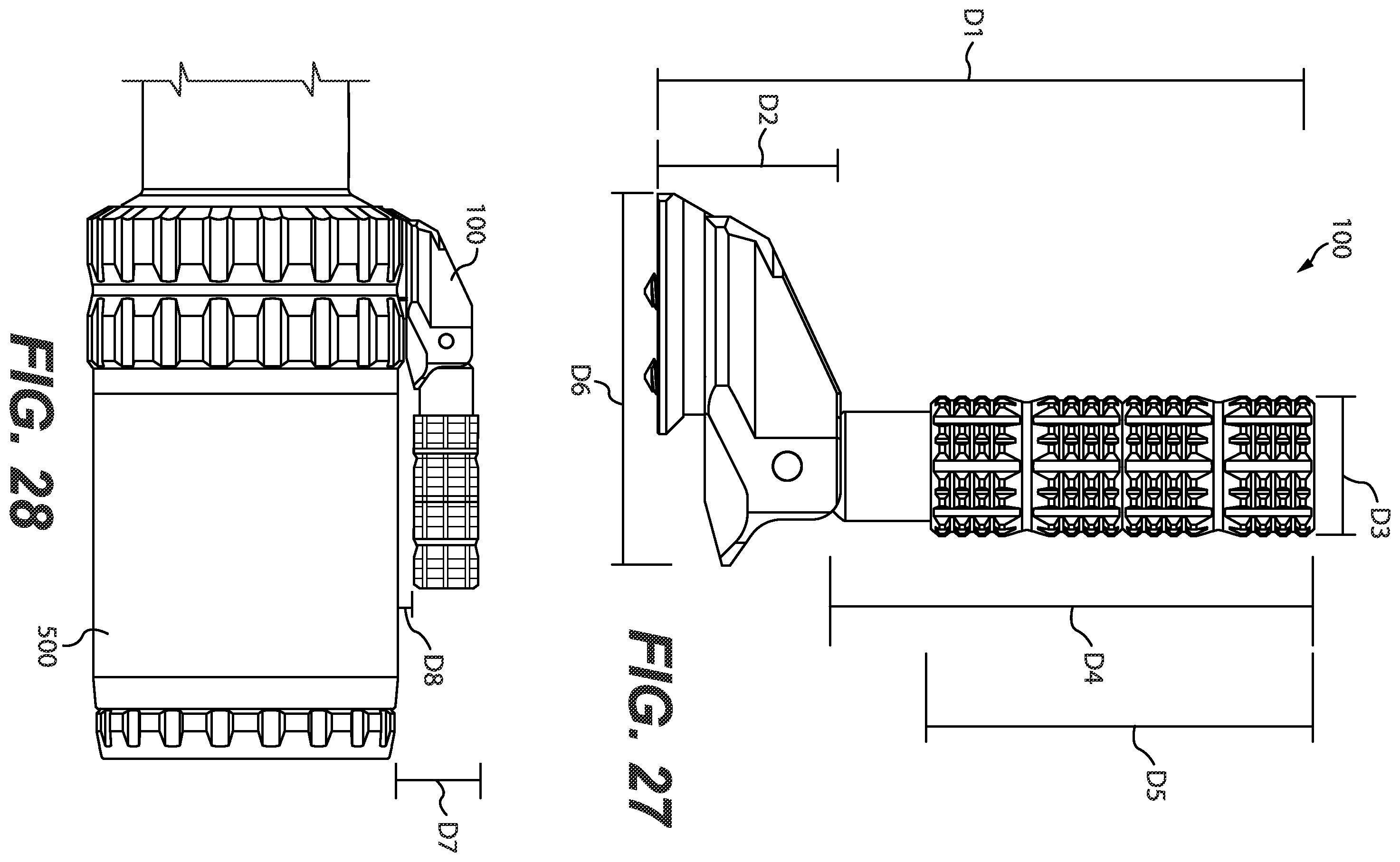 Patent US12332020 Figure 15 – Throw lever for a magnification ring of an optical sight
