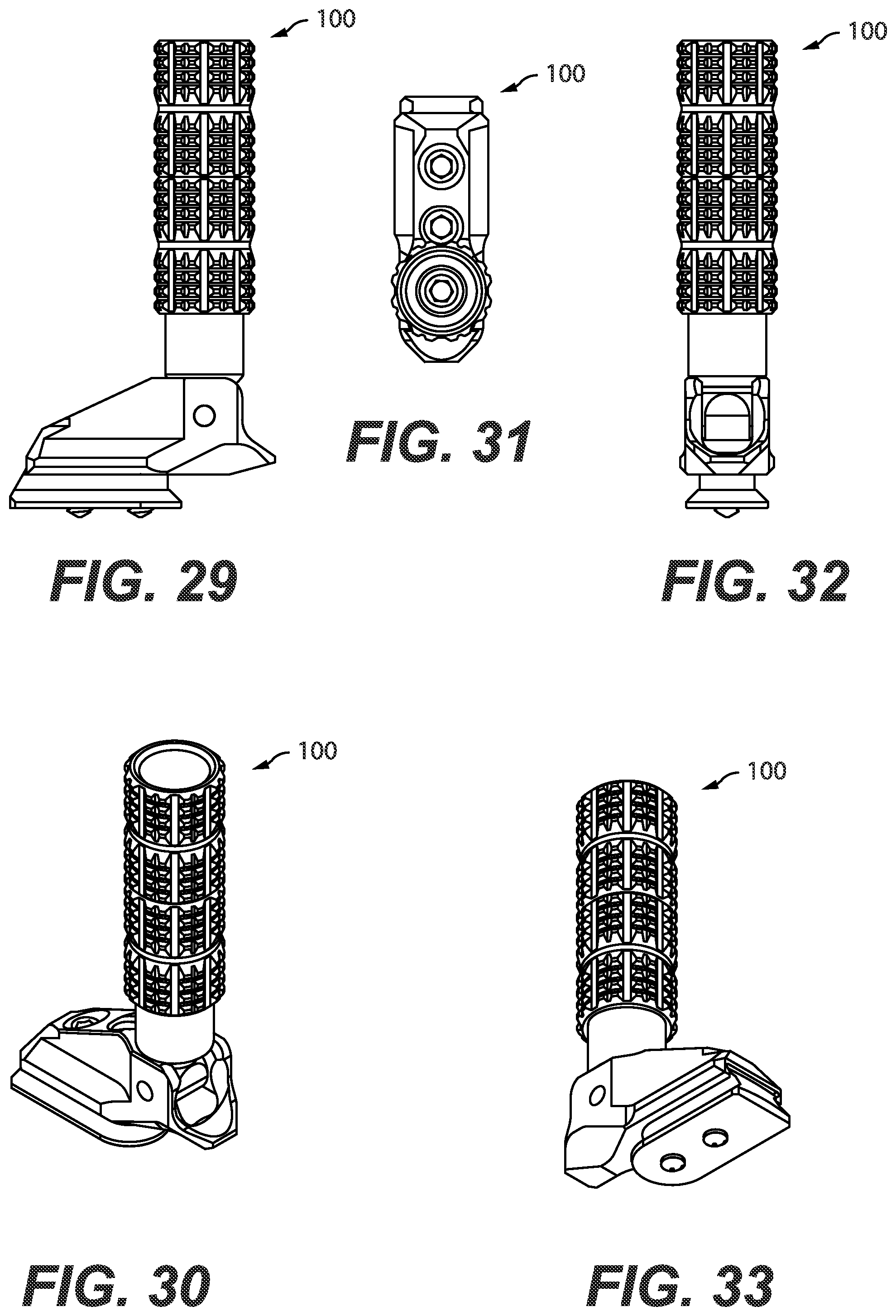 Patent US12332020 Figure 16 – Throw lever for a magnification ring of an optical sight
