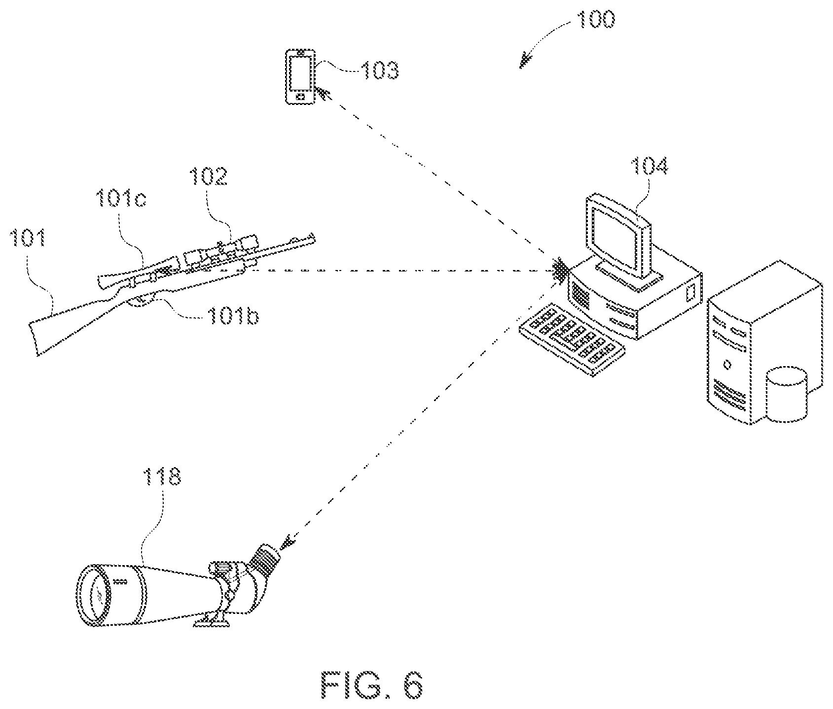 Patent US12332024 Figure 7 – Method and computer program product for displaying virtual shooting targets on interchangeable rifle scope devices