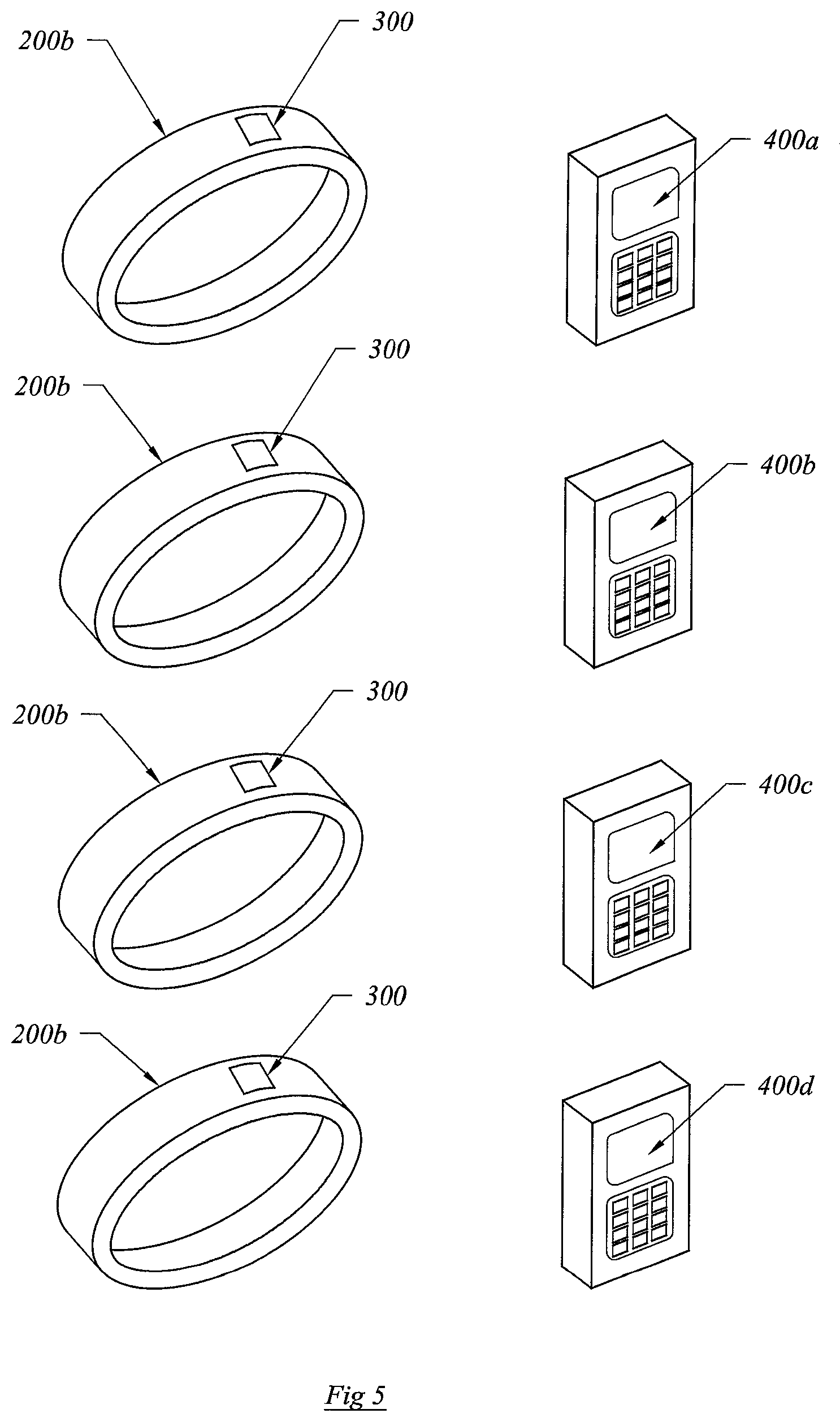 Patent US12332026 Figure 4 – Device deterring movement of a detainee
