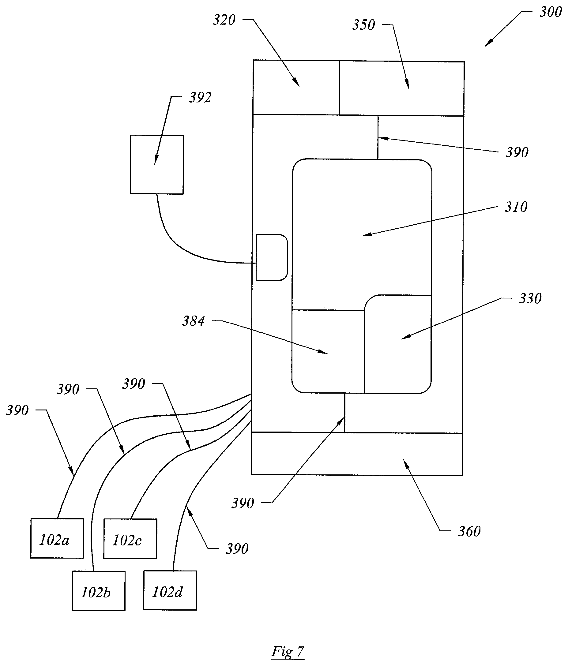 Patent US12332026 Figure 6 – Device deterring movement of a detainee