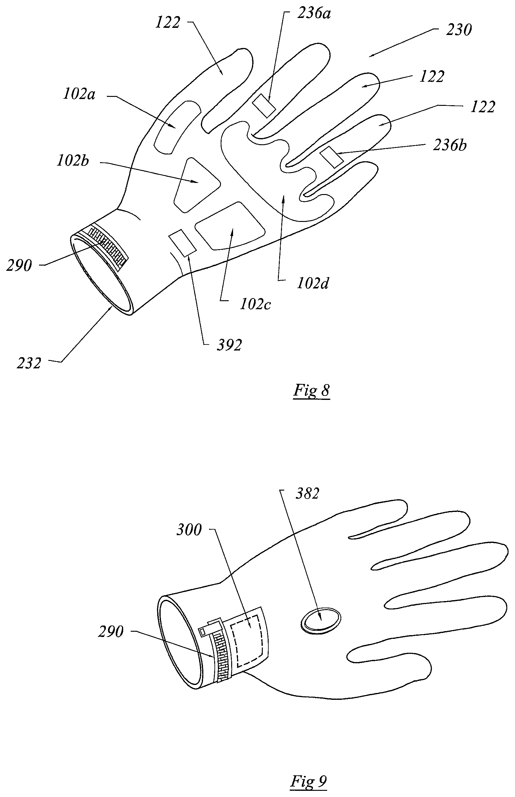 Patent US12332026 Figure 7 – Device deterring movement of a detainee