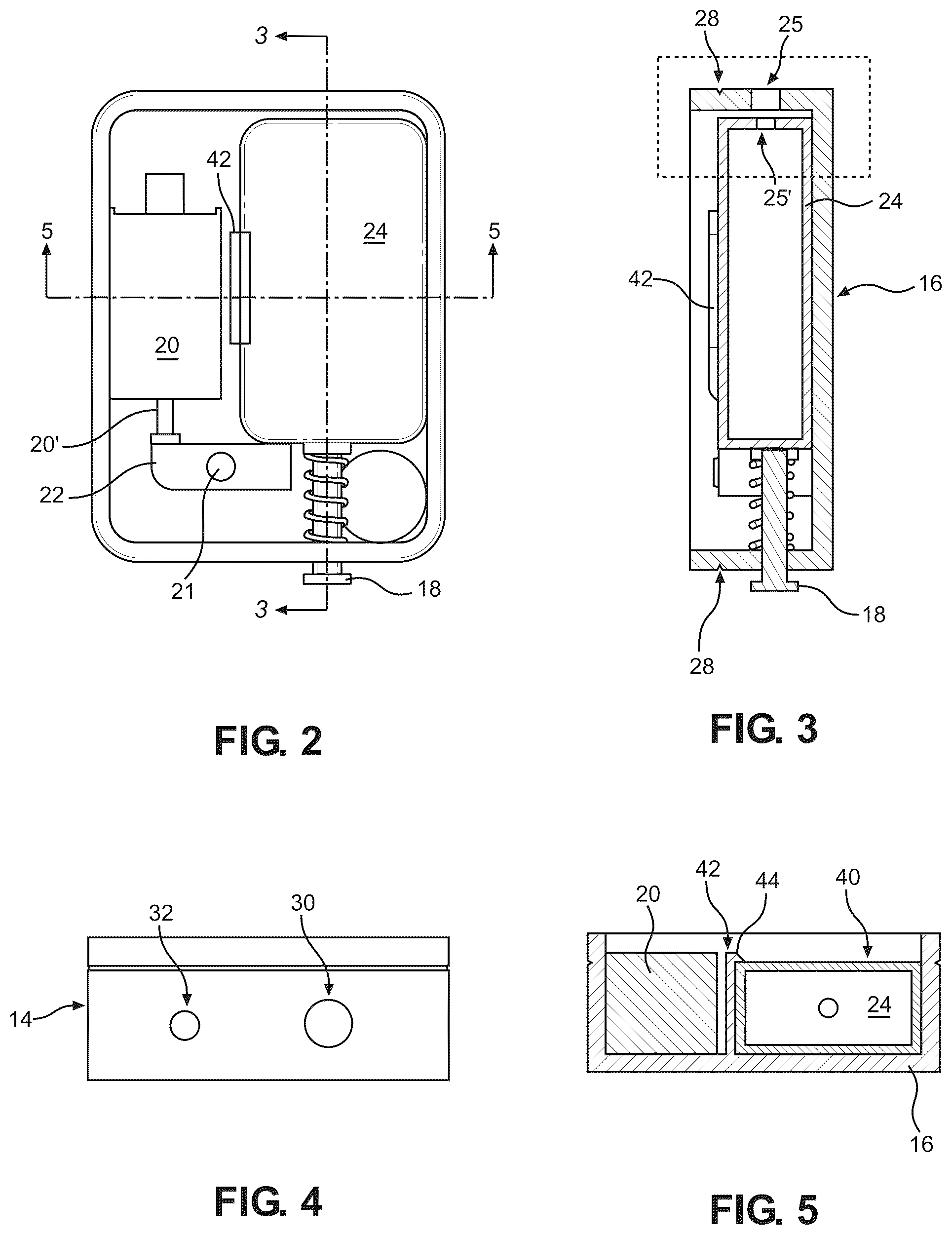 Patent US12332029 Figure 2 – Wearable personal defense device