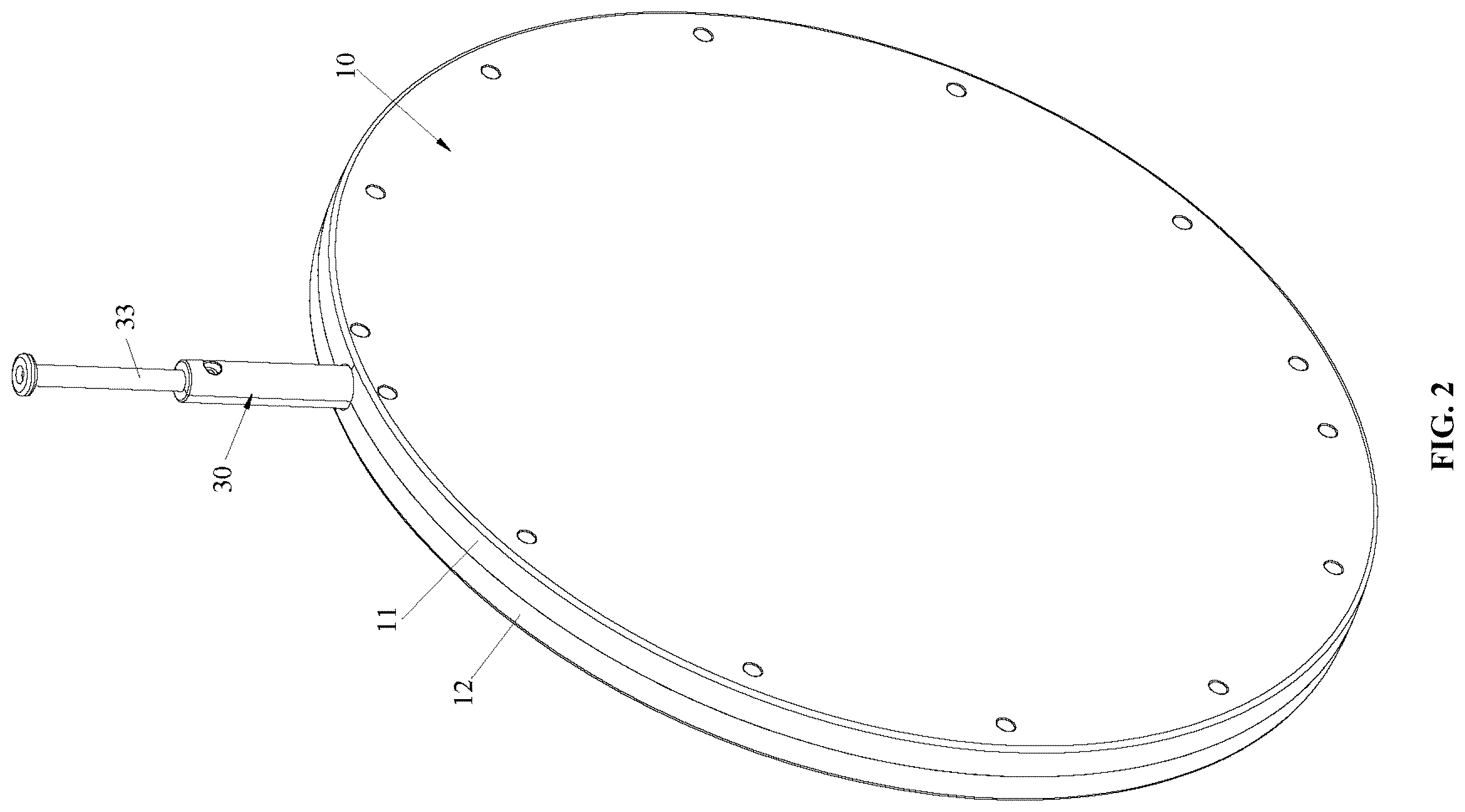 Patent US12332030 Figure 2 – Feedback device for ejecting items upon hitting target surface