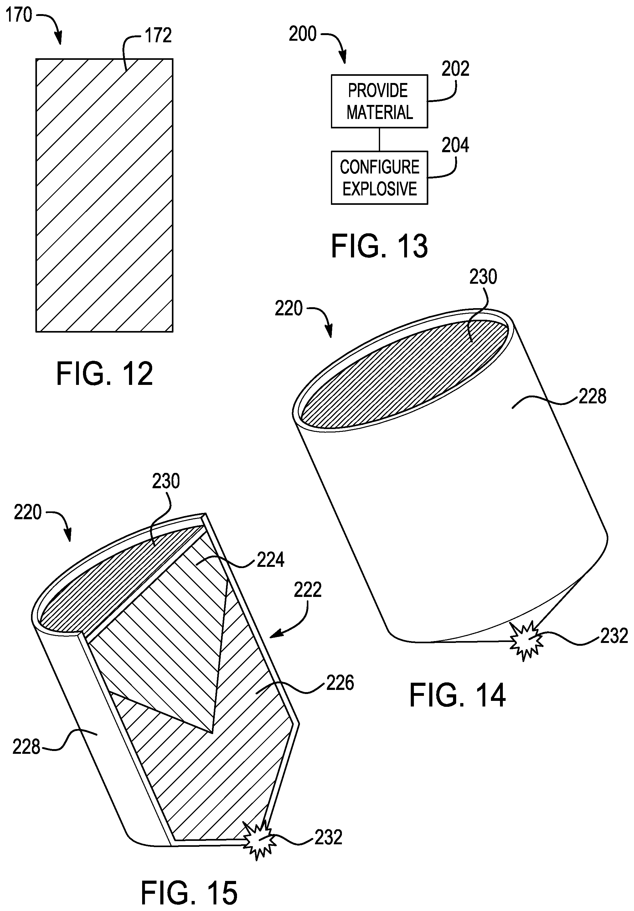Patent US12332033 Figure 3 – Munition with directional projection explosive