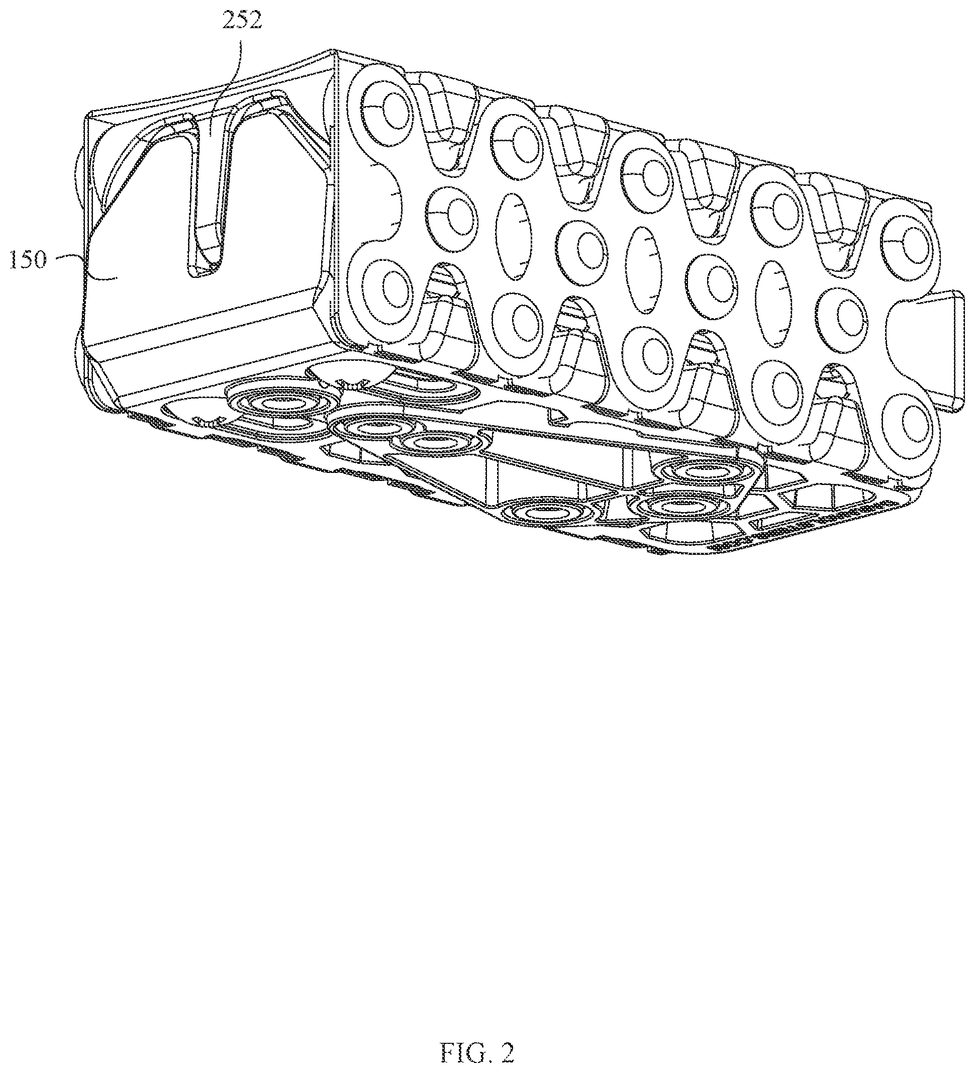 Patent US12332036 Figure 2 – Automatic retention firearm magazine carrier