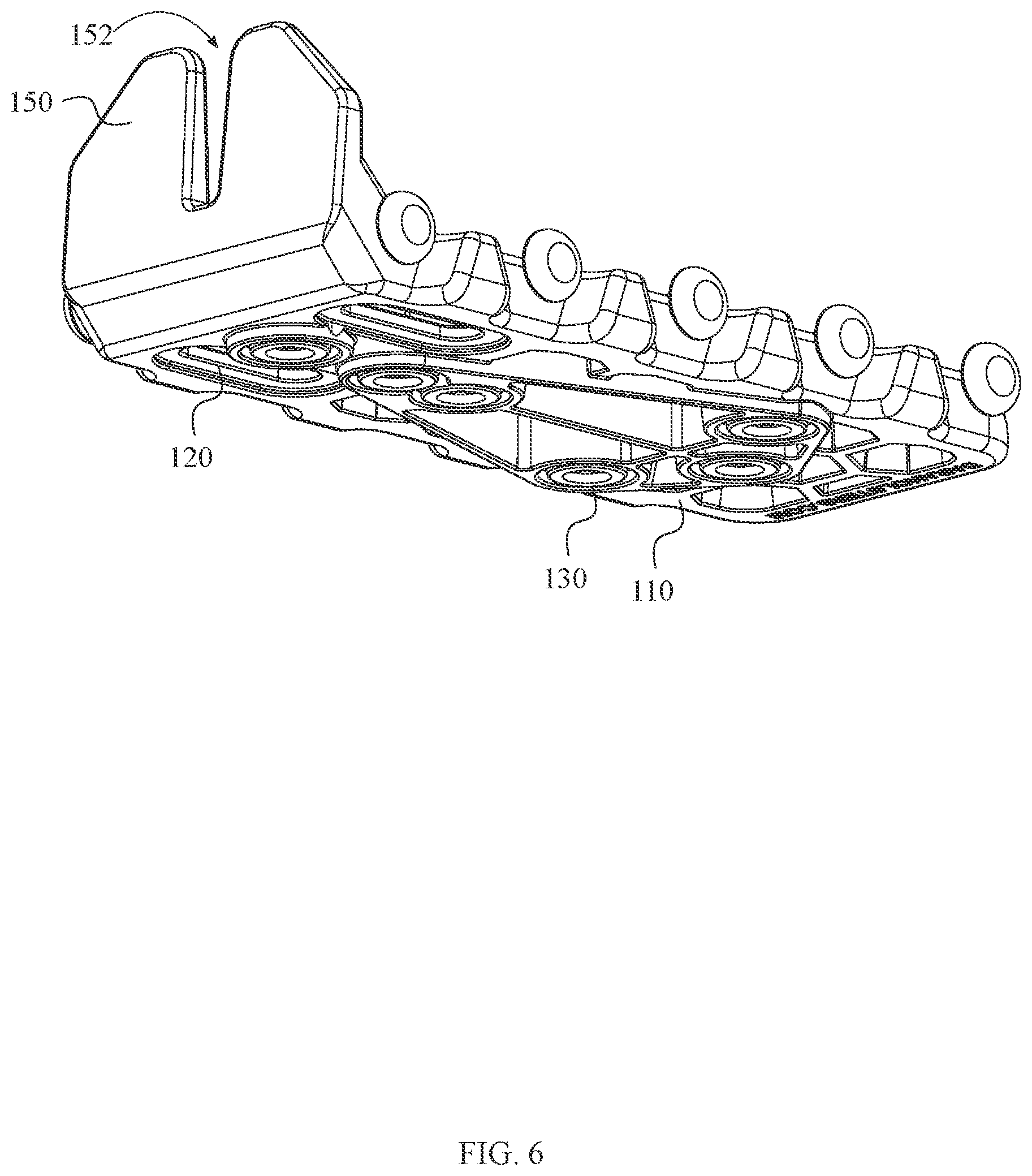 Patent US12332036 Figure 6 – Automatic retention firearm magazine carrier