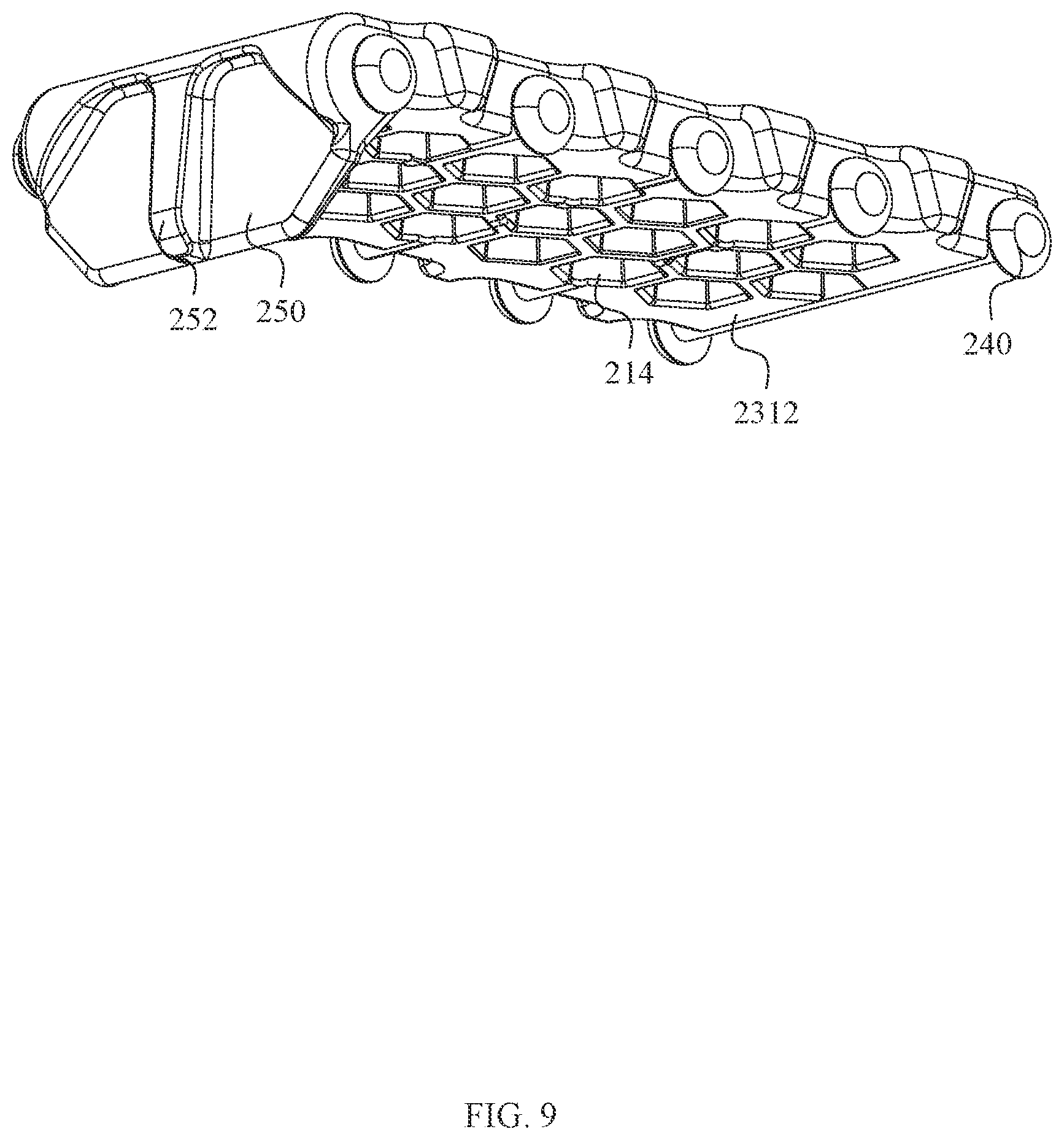 Patent US12332036 Figure 9 – Automatic retention firearm magazine carrier