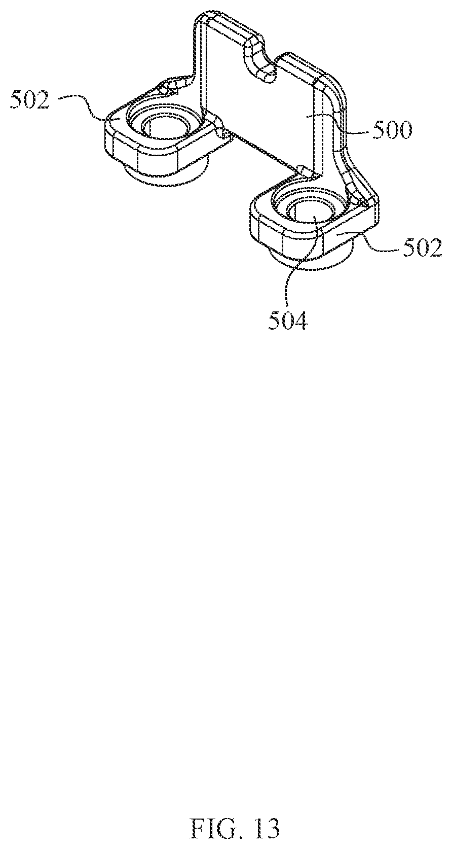 Patent US12332036 Figure 13 – Automatic retention firearm magazine carrier