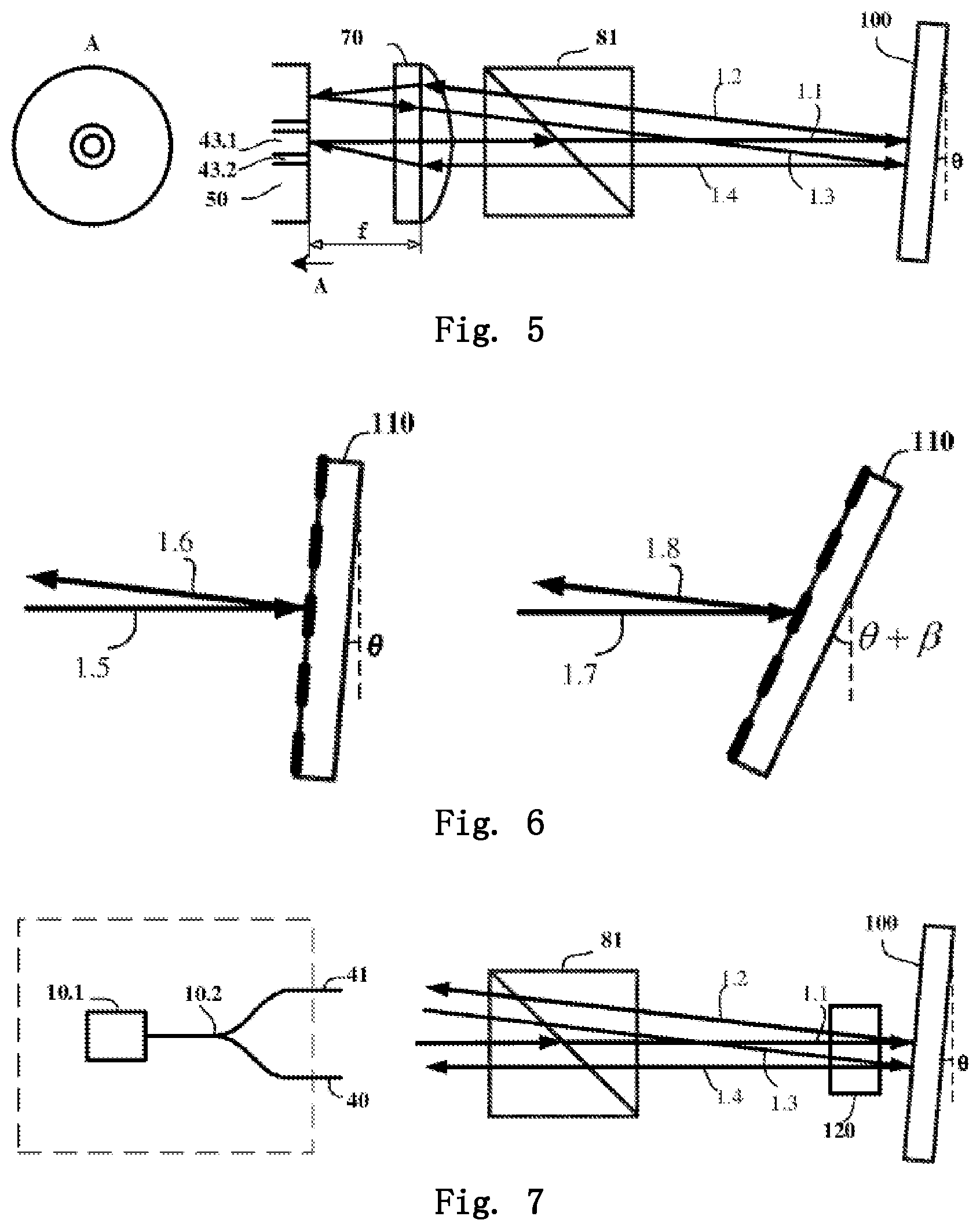 Patent US12332041 Figure 3 – Heterodyne fiber interferometer displacement measuring system and method