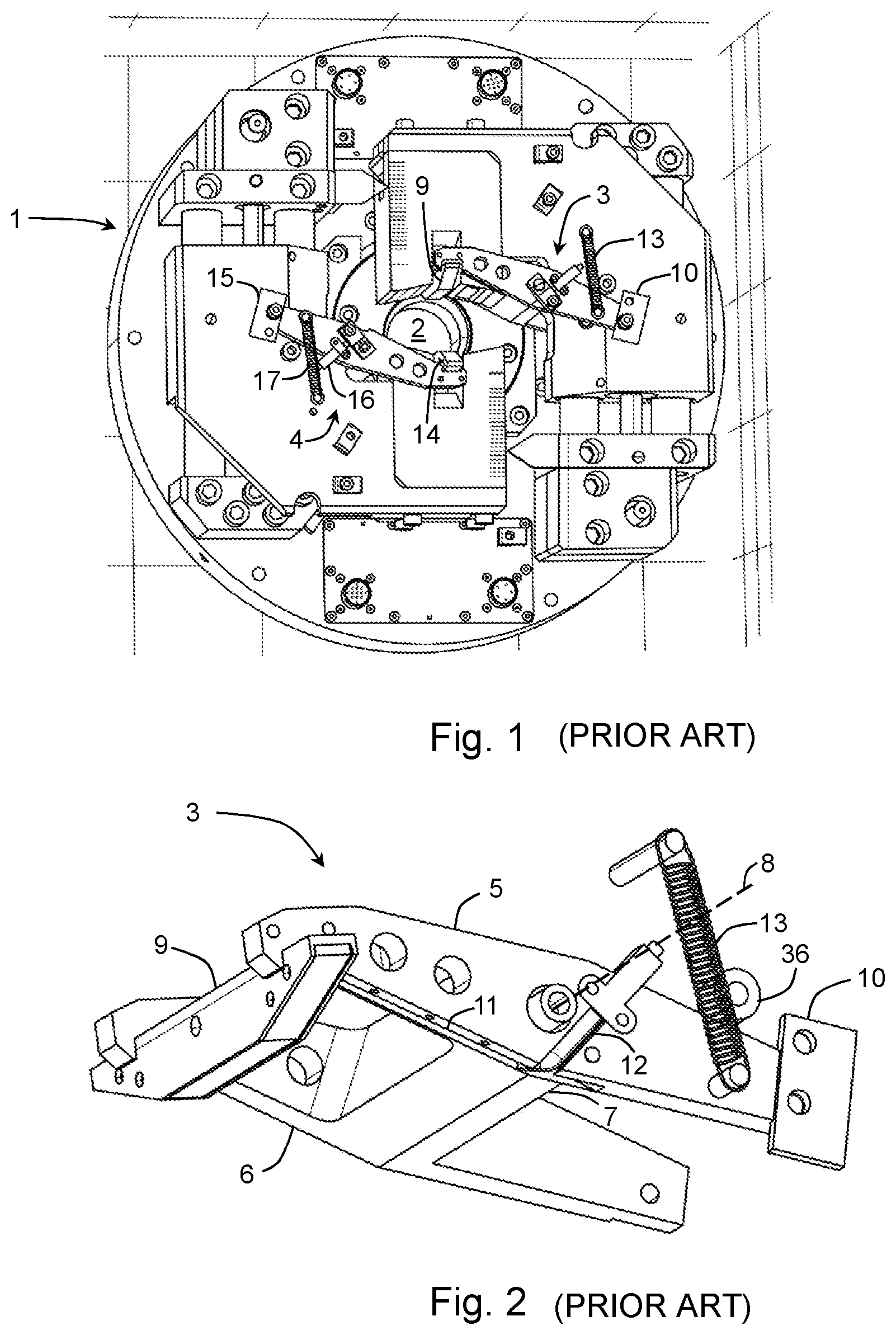 Patent US12332049 Figure 1 – Probe device with spiral spring, rotating head and testing apparatus