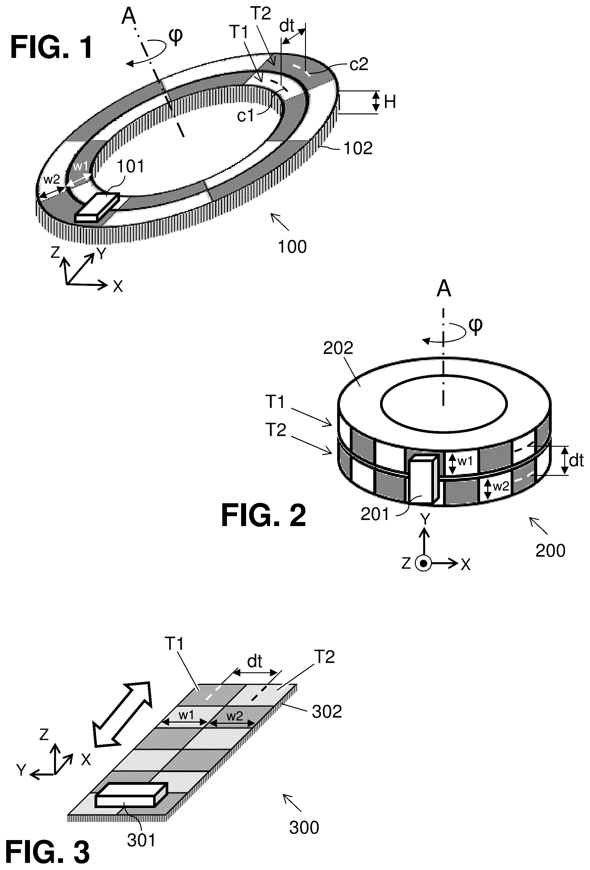Patent US12332051 Figure 1 – Magnetic position sensor system with high accuracy
