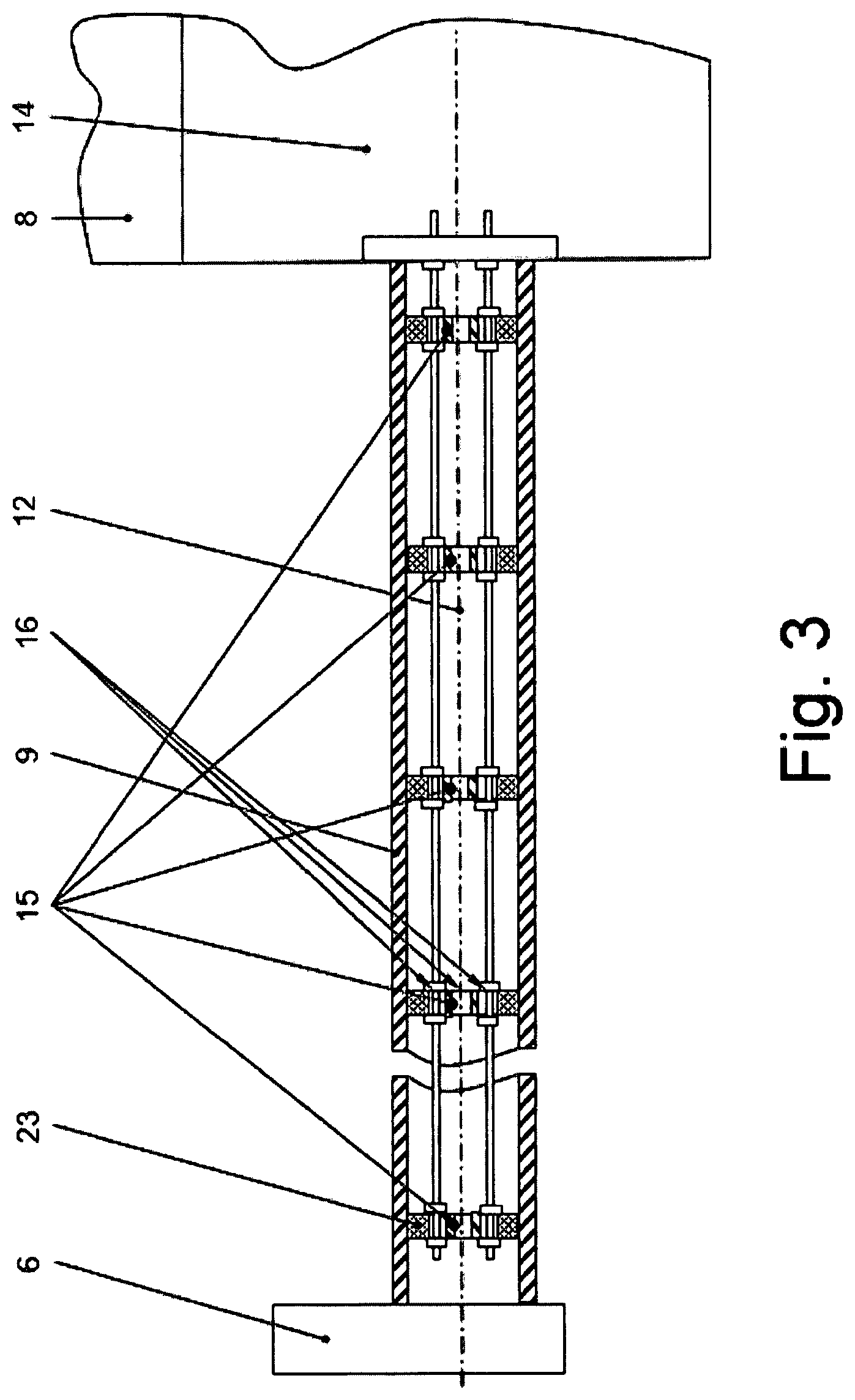 Patent US12332052 Figure 7 – Method and device for determining centers of a hollow shaft rotatably clamped as a workpiece in a machine tool